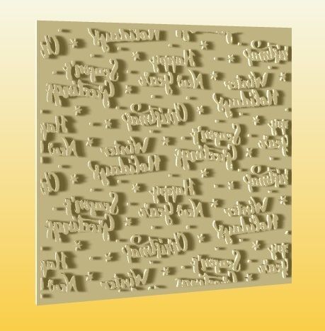 Christmas Stamps - Texture Set 3D print model_11