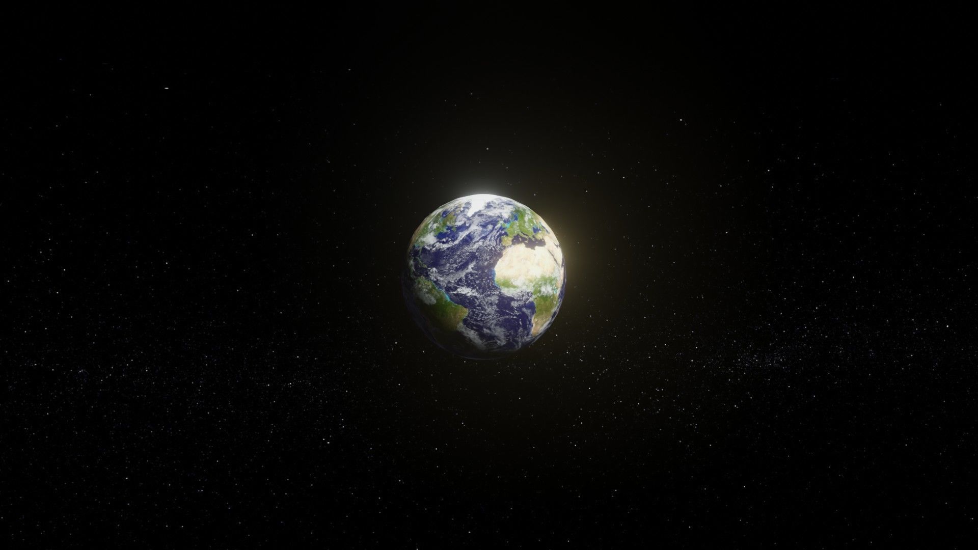 Photorealistic Earth 2k Textures 3D Model Low-poly 3D model_18