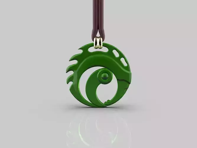 2018 Lara Croft Tomb Raider Necklace Pendant Medallion 3D print model