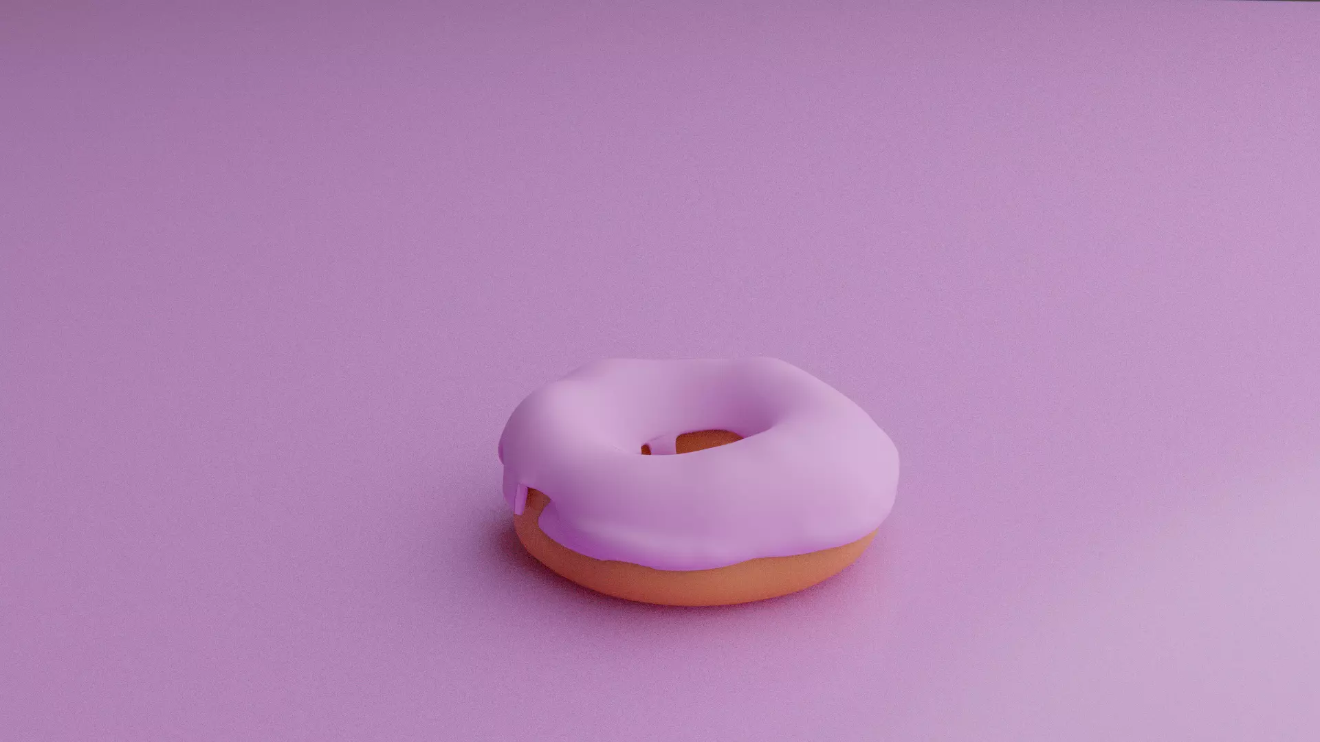 My first ever donut 3D model