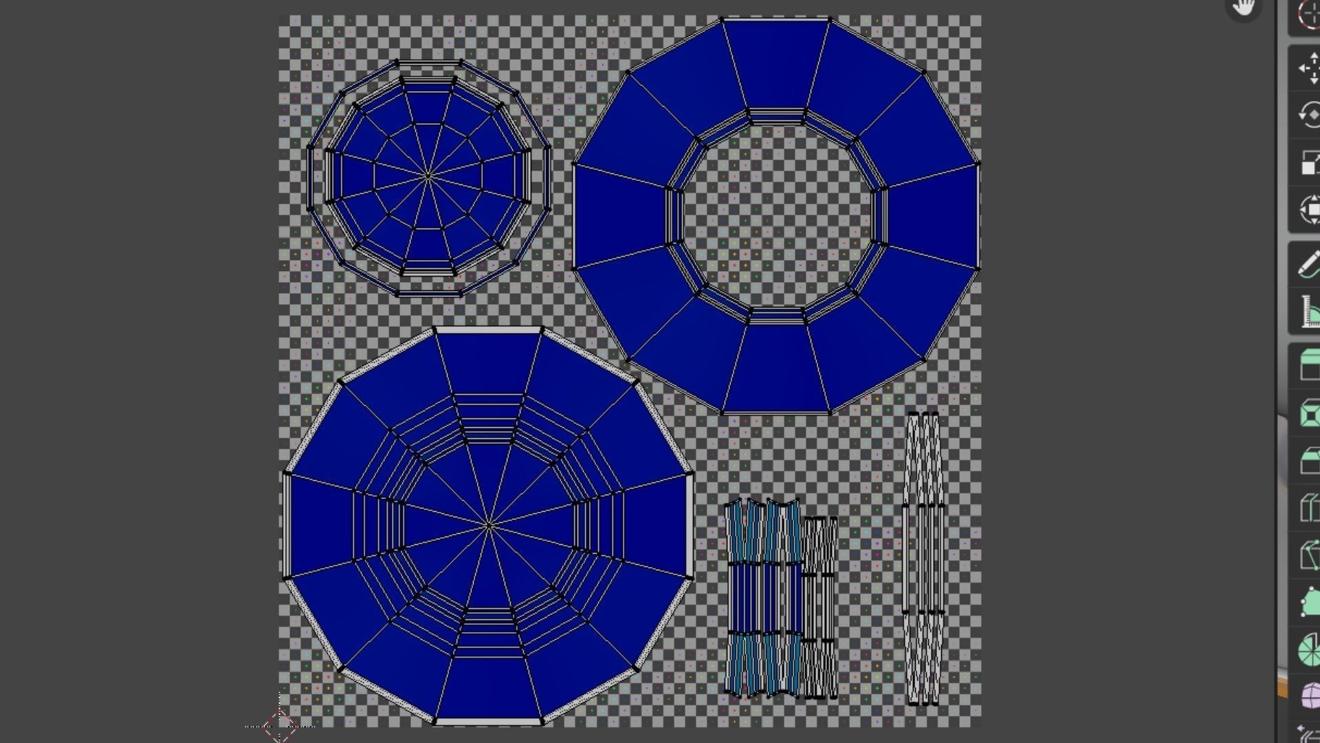 Teacup Collectable Dish Piece 3D model_2