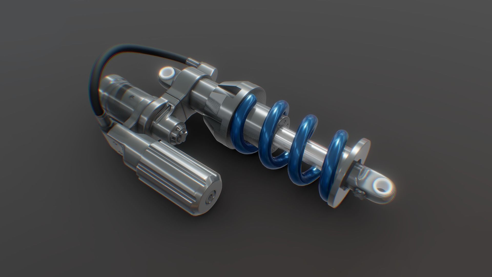 Damper - Photorealistic PBR 3D model_3