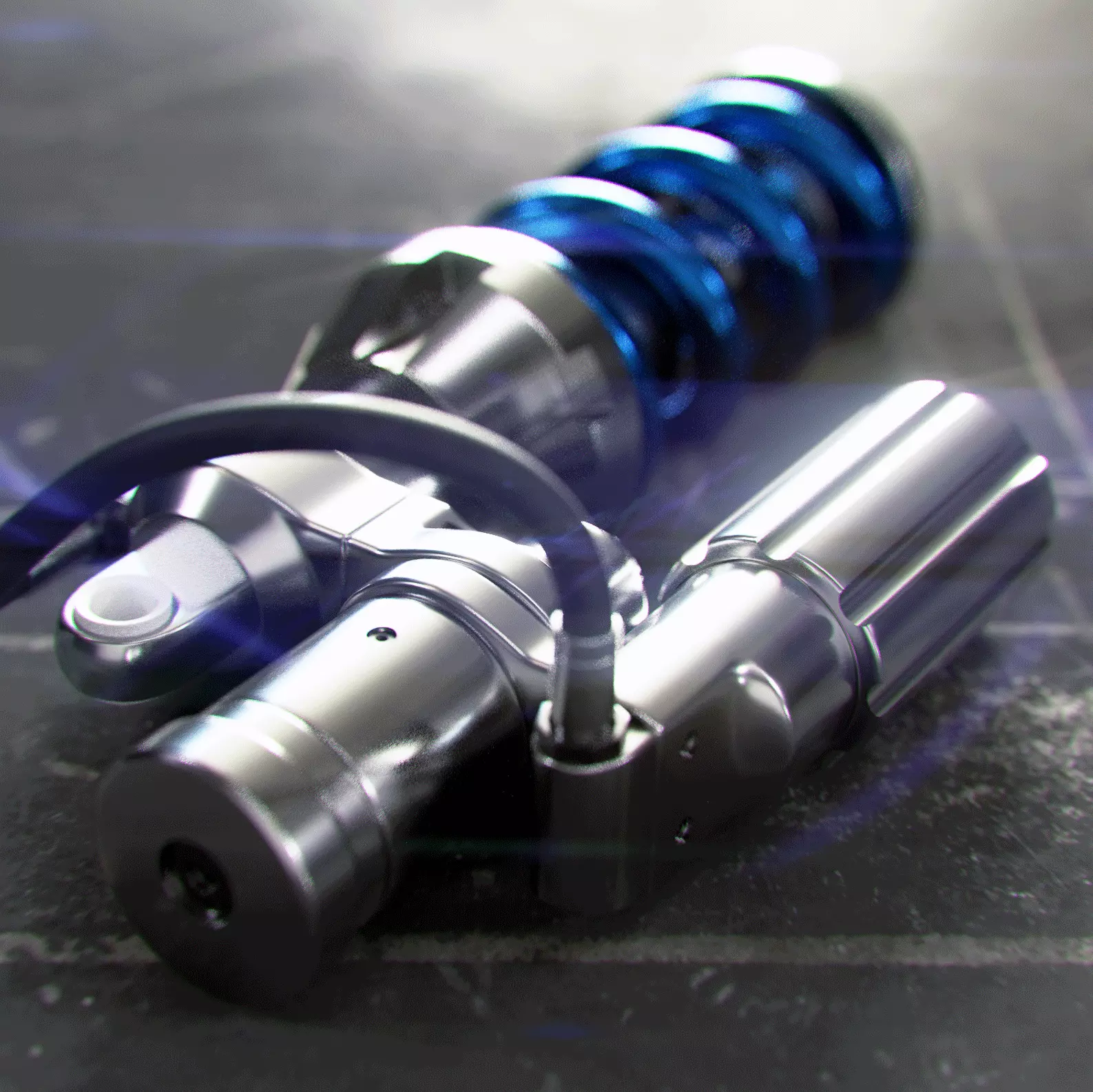 Damper - Photorealistic PBR 3D model_0