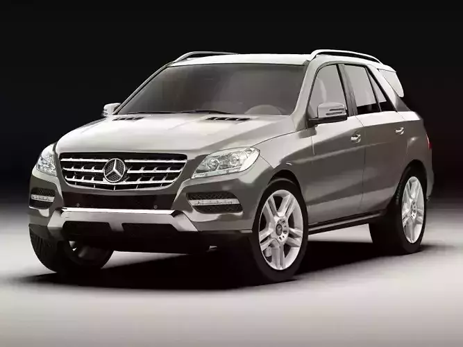 Mercedes M-class 2012 W166 3D model