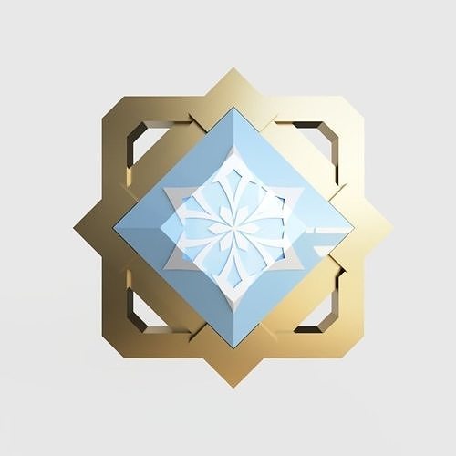  CRYO ELEMENT LIYUE - GENSHIN IMPACT 3D print model