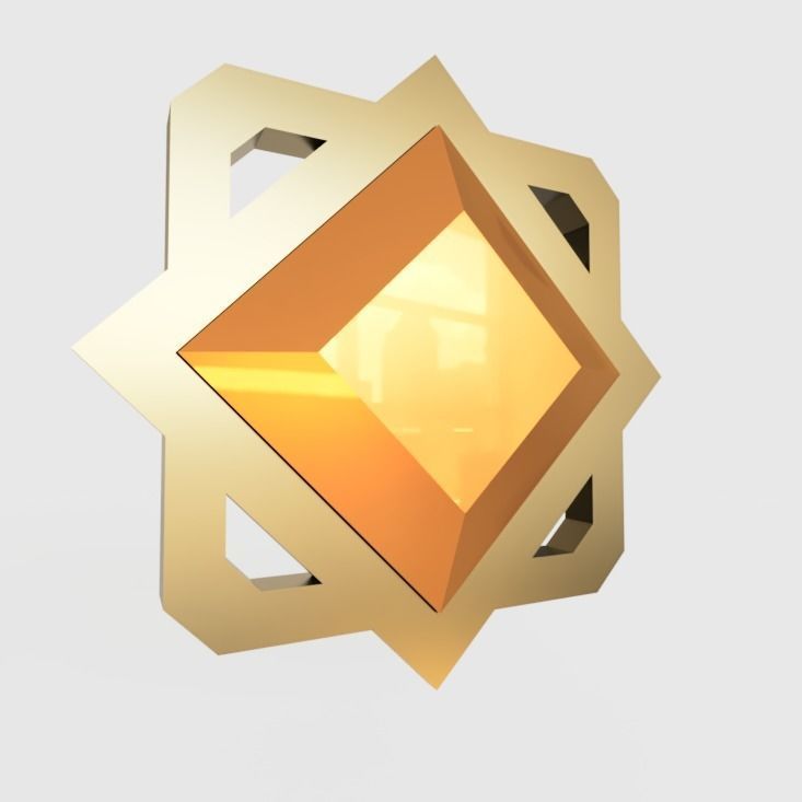   GEO ELEMENT LIYUE - GENSHIN IMPACT 3D print model_1