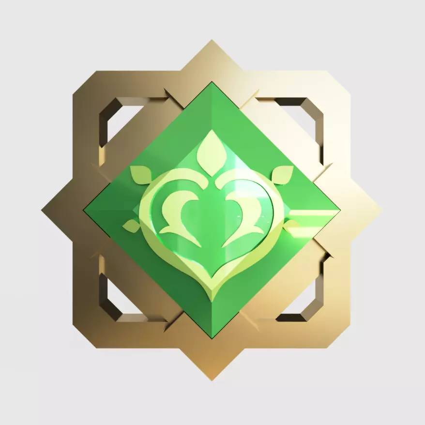 DENDRO ELEMENT LIYUE - GENSHIN IMPACT 3D print model