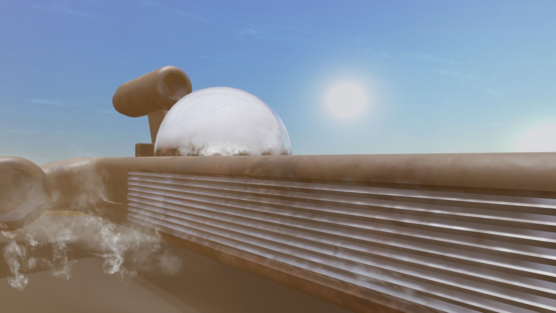 Landspeeder star wars spacecraft 3D model_7