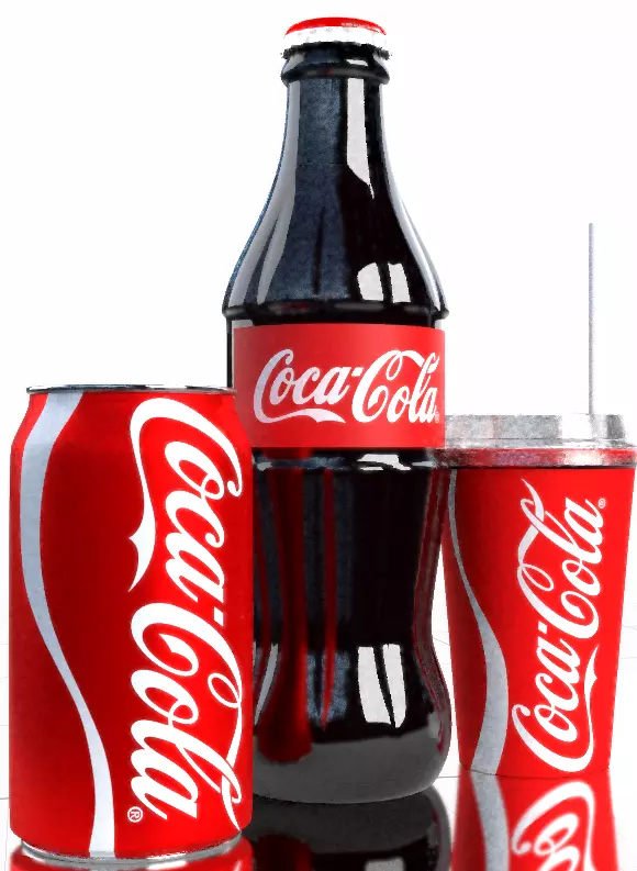 coleccion coca cola Free 3D model