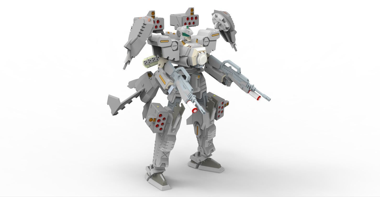 Robot MVR 10 3D model_2