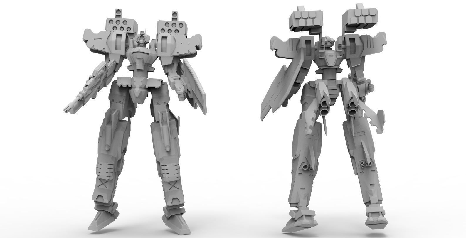 Robot MVR 20 3D model_1