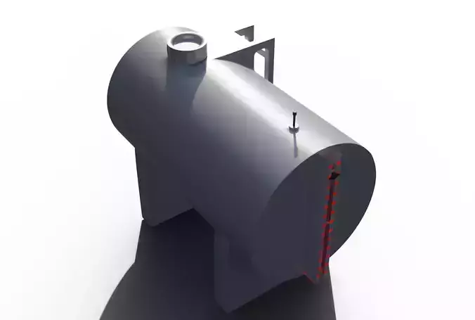 Fuel Tank Outdoor 3D model