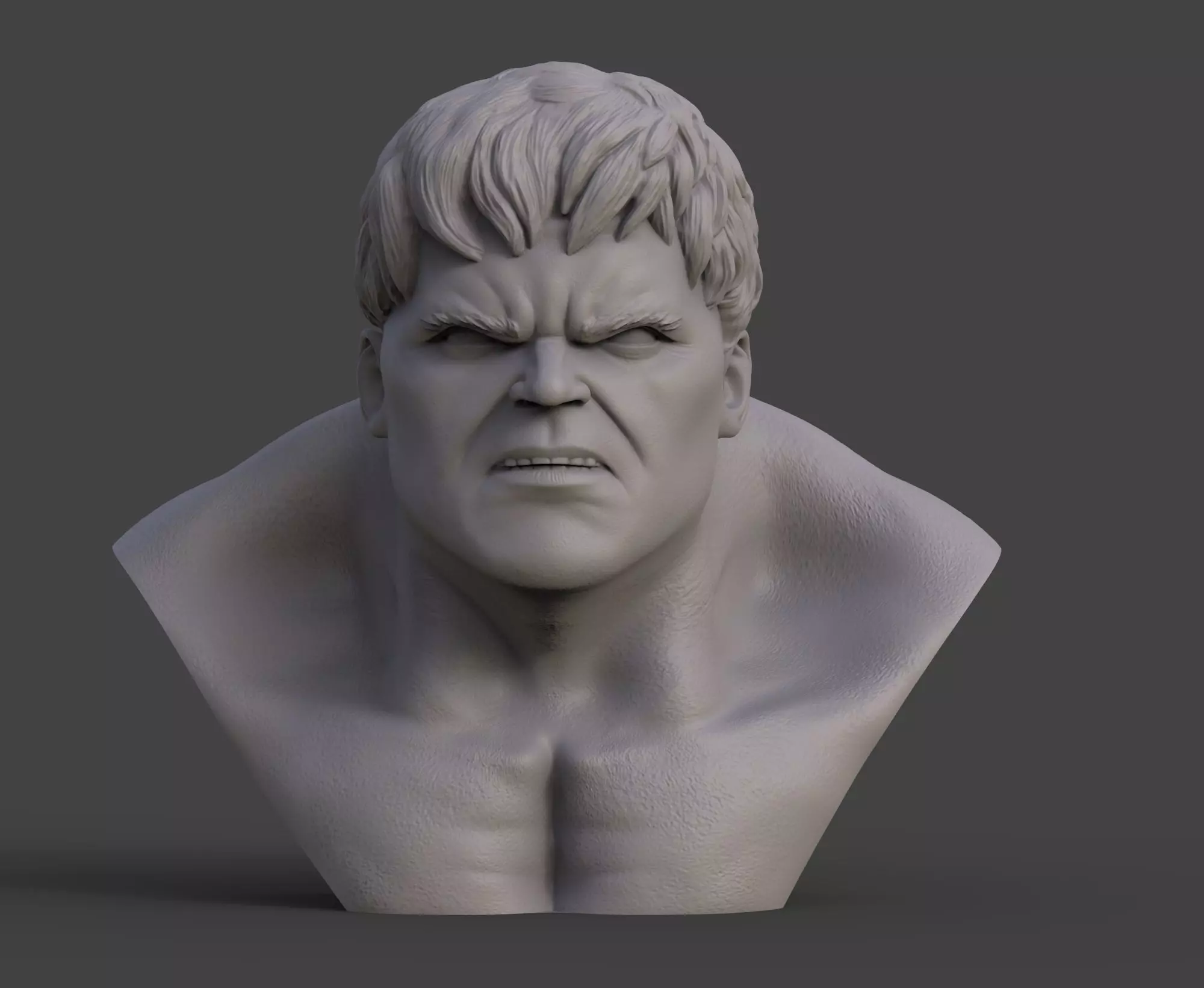 Hulk Bust 3D print model