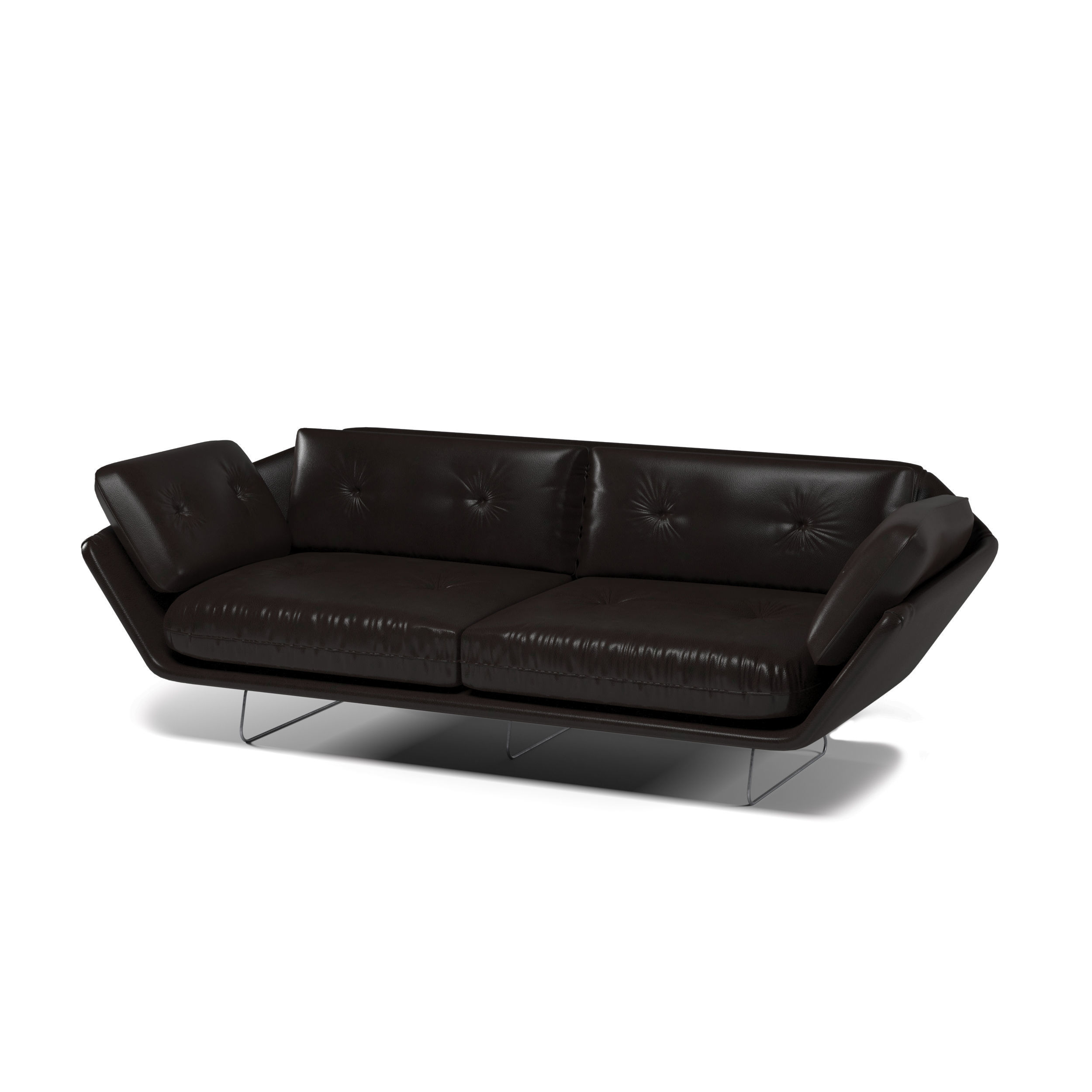Saba sofa 3D model_2