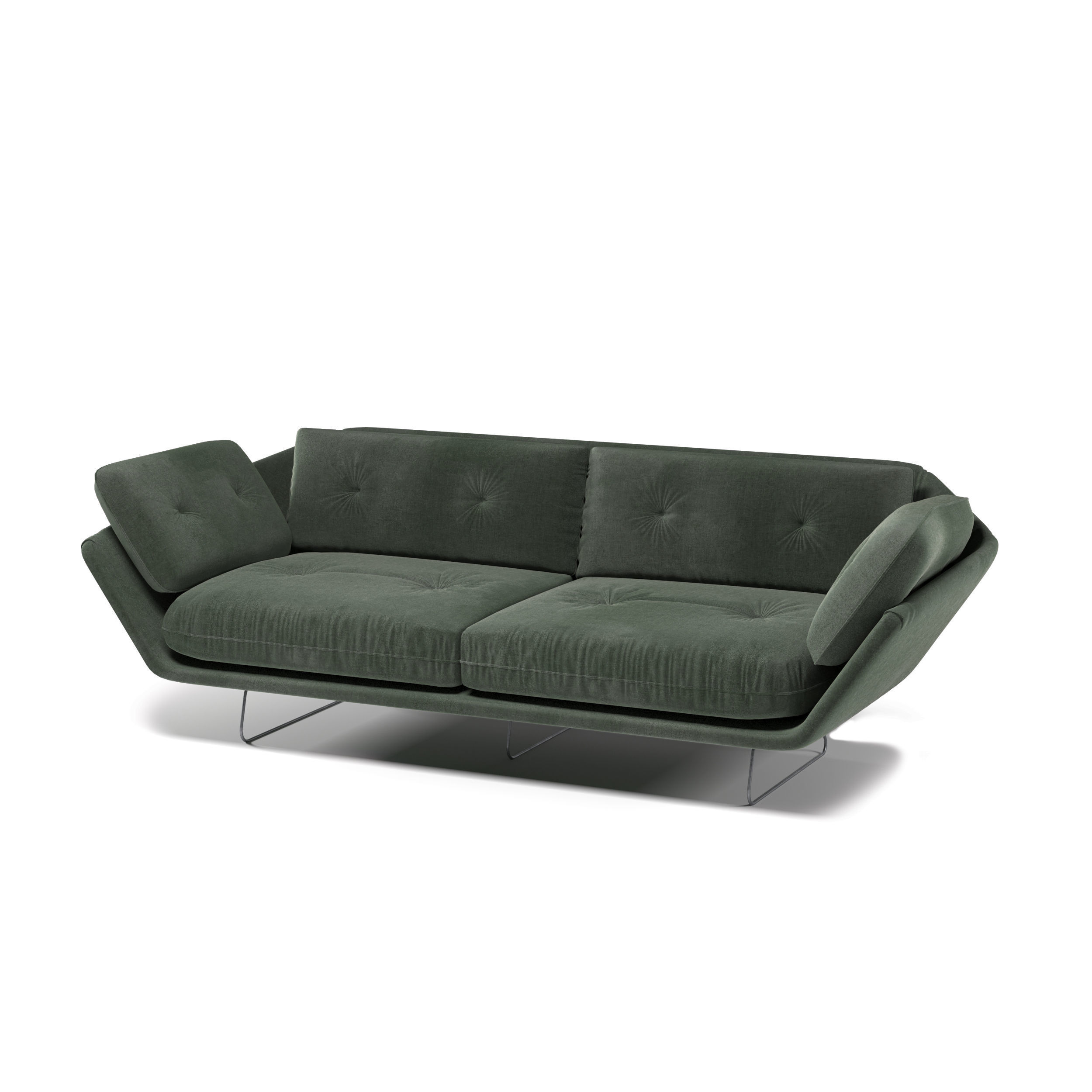 Saba sofa 3D model_1