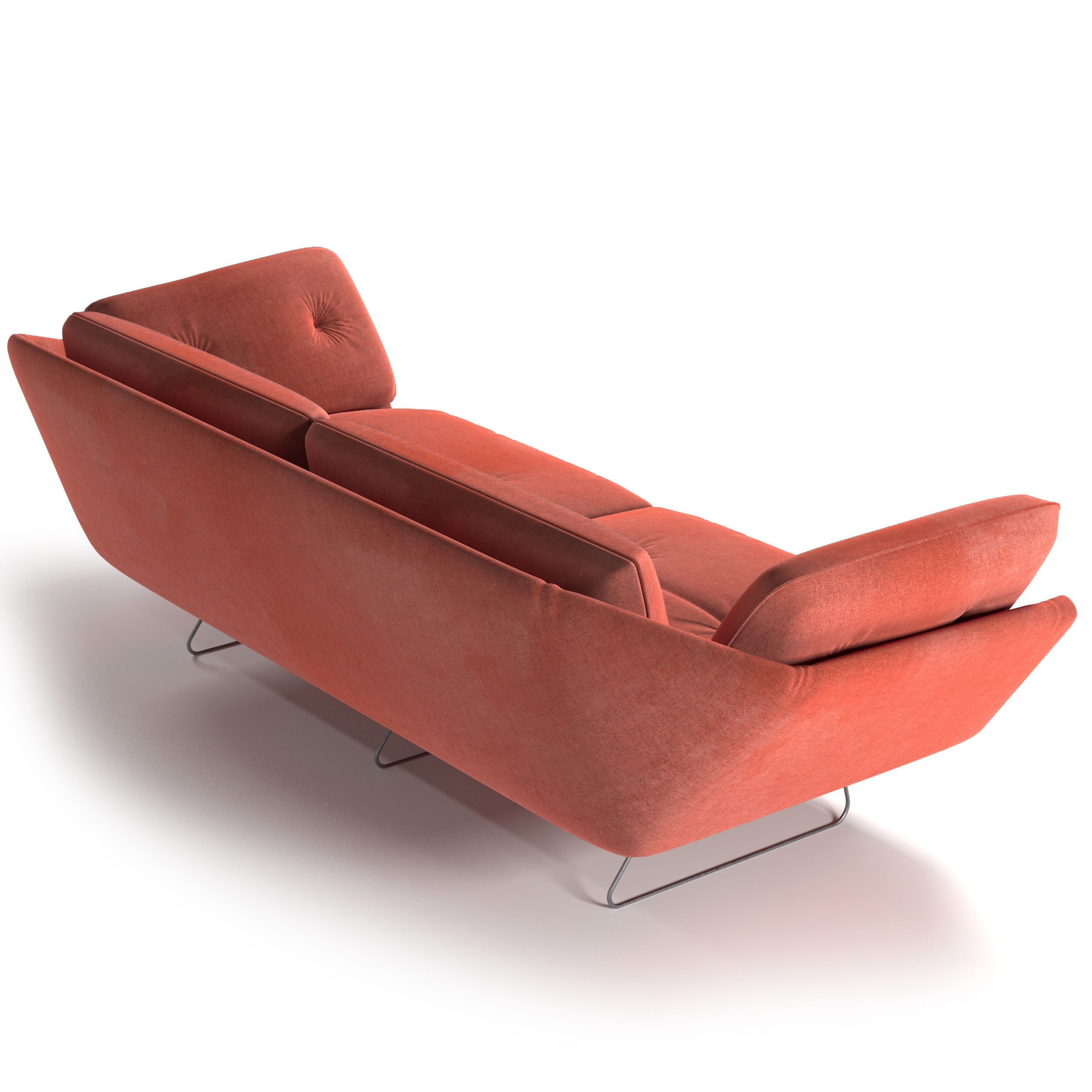 Saba sofa 3D model_9