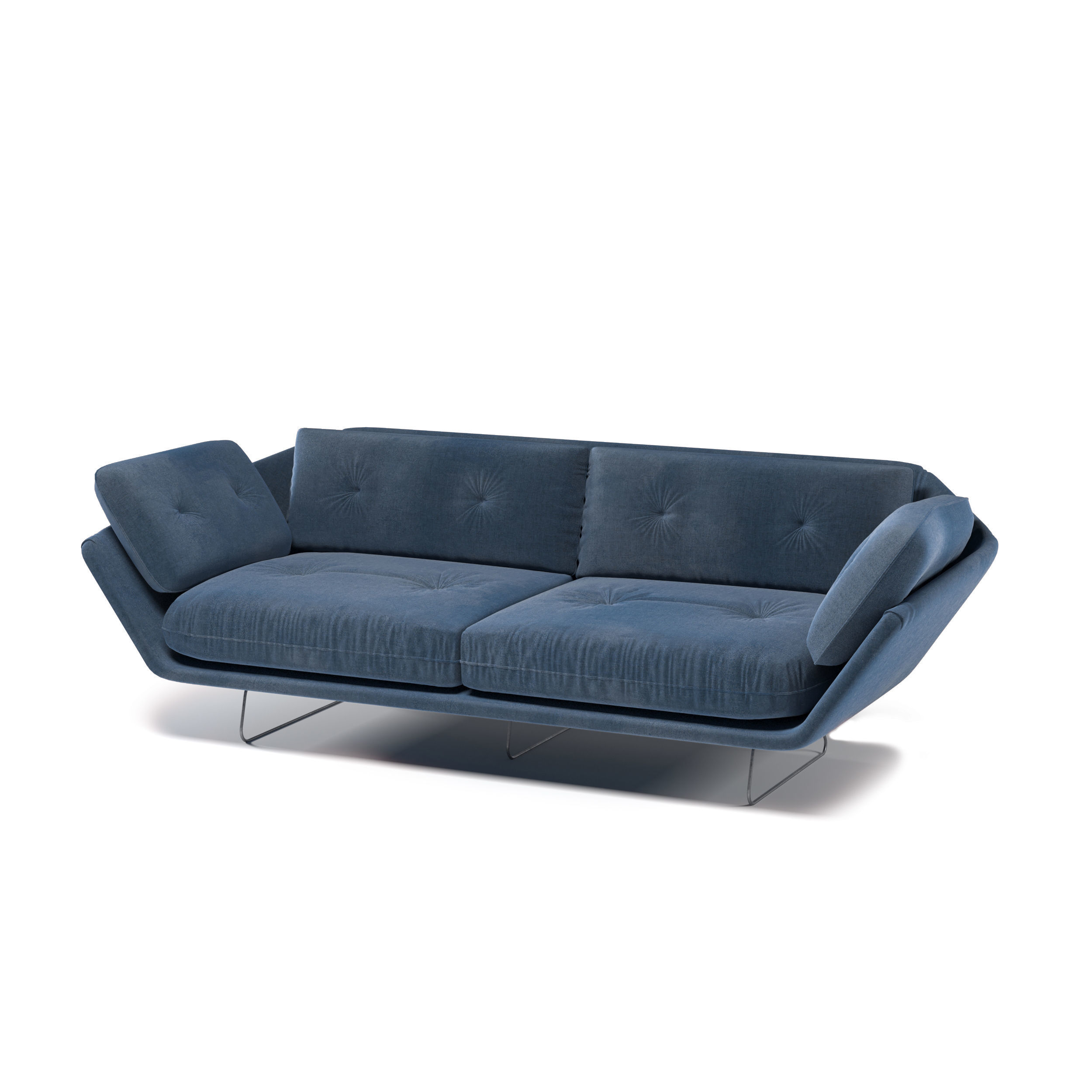 Saba sofa 3D model_3