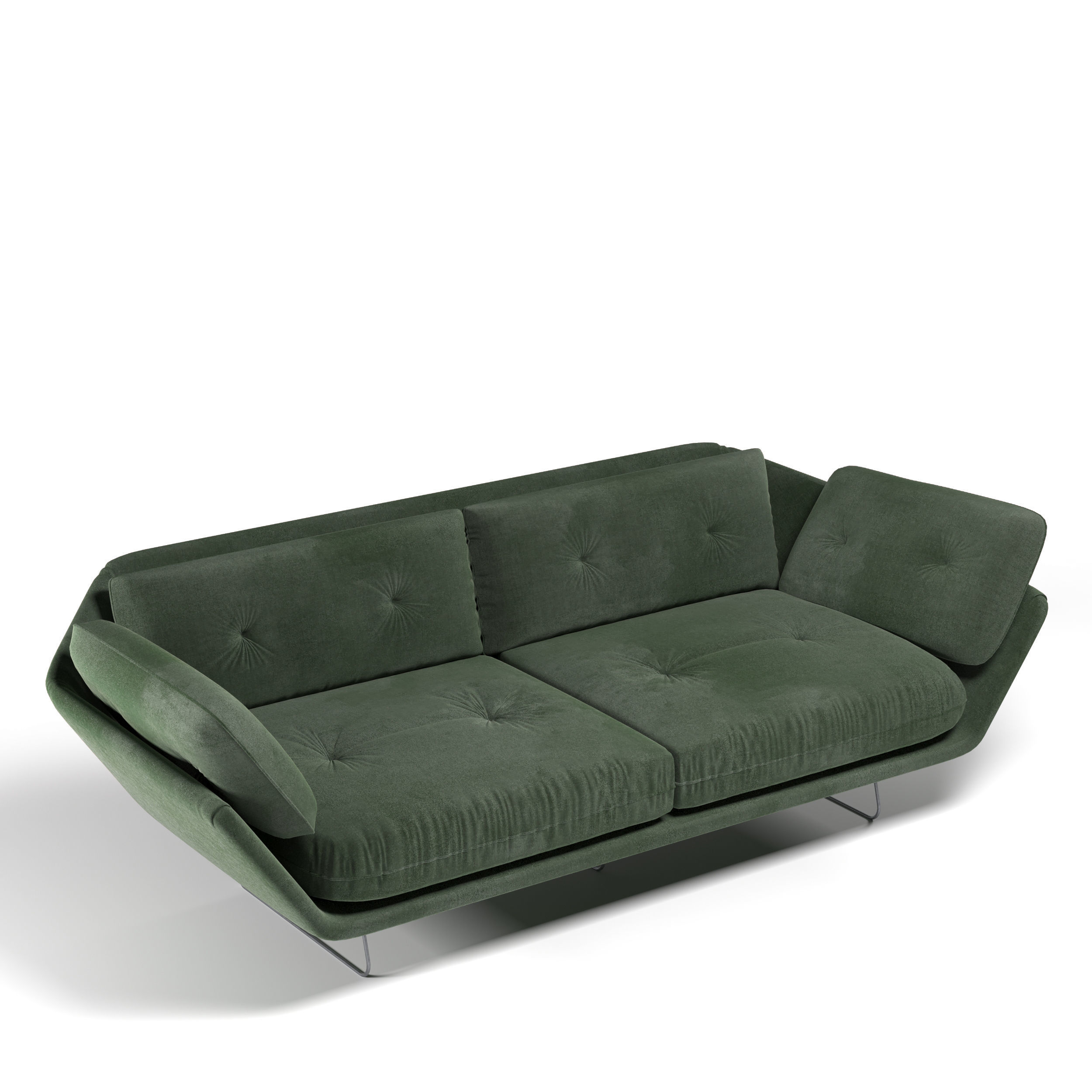 Saba sofa 3D model_6