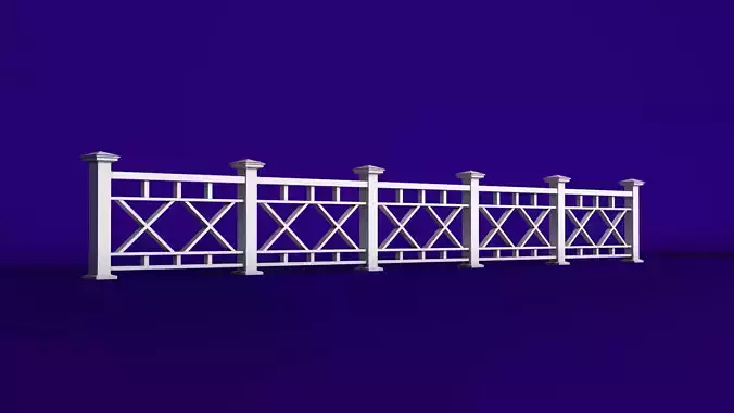 fencing fence Free 3D model