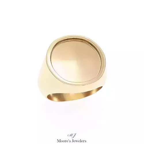 Signet Ring 3d Model Stl File