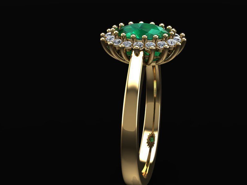 oval 7x5 3D print model_4