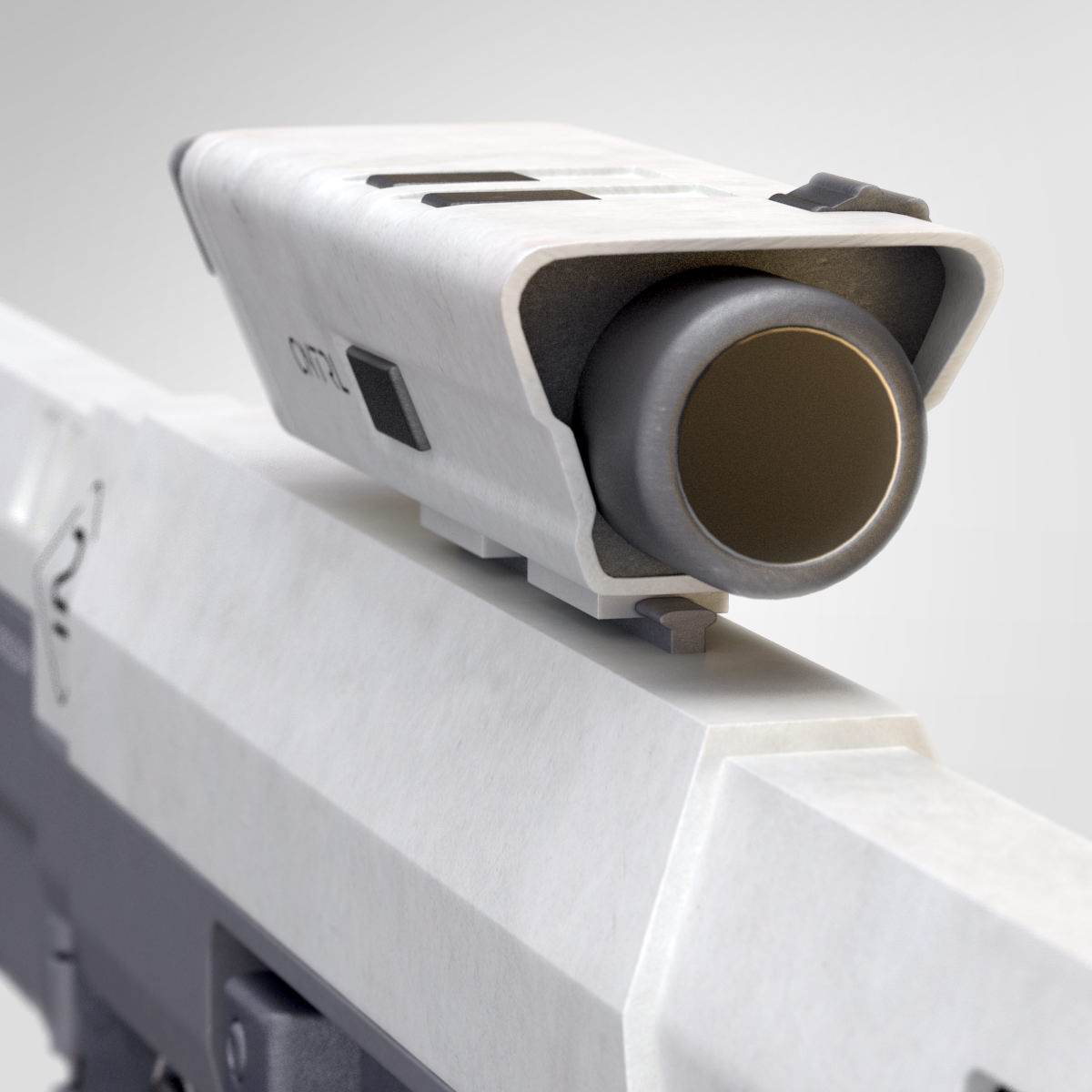 Oblivion Rifle 3D model_13