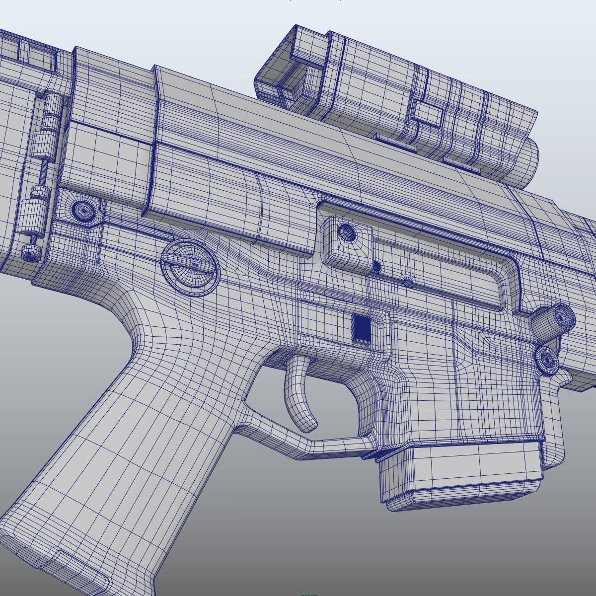 Oblivion Rifle 3D model_18