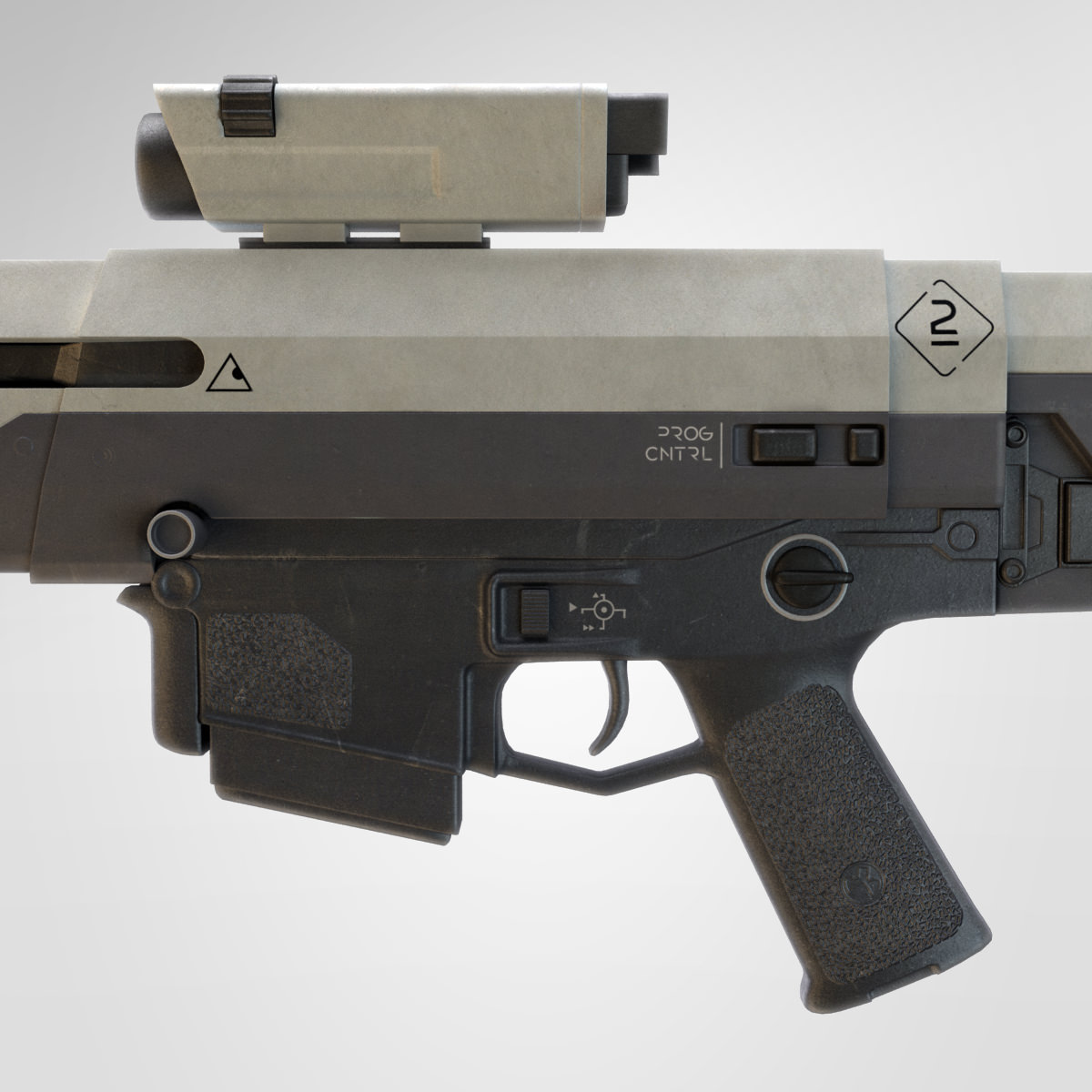 Oblivion Rifle 3D model_6