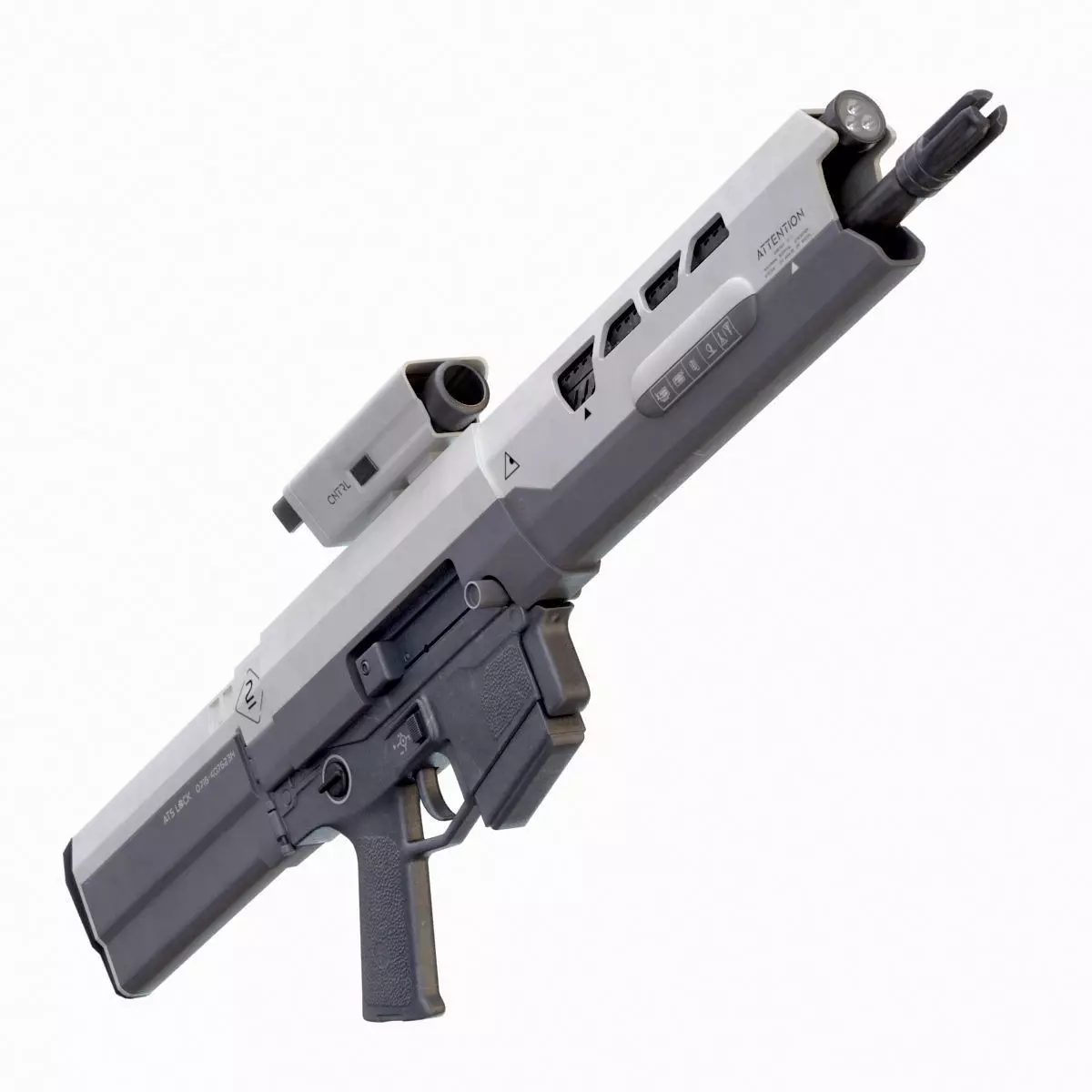 Oblivion Rifle 3D model_0