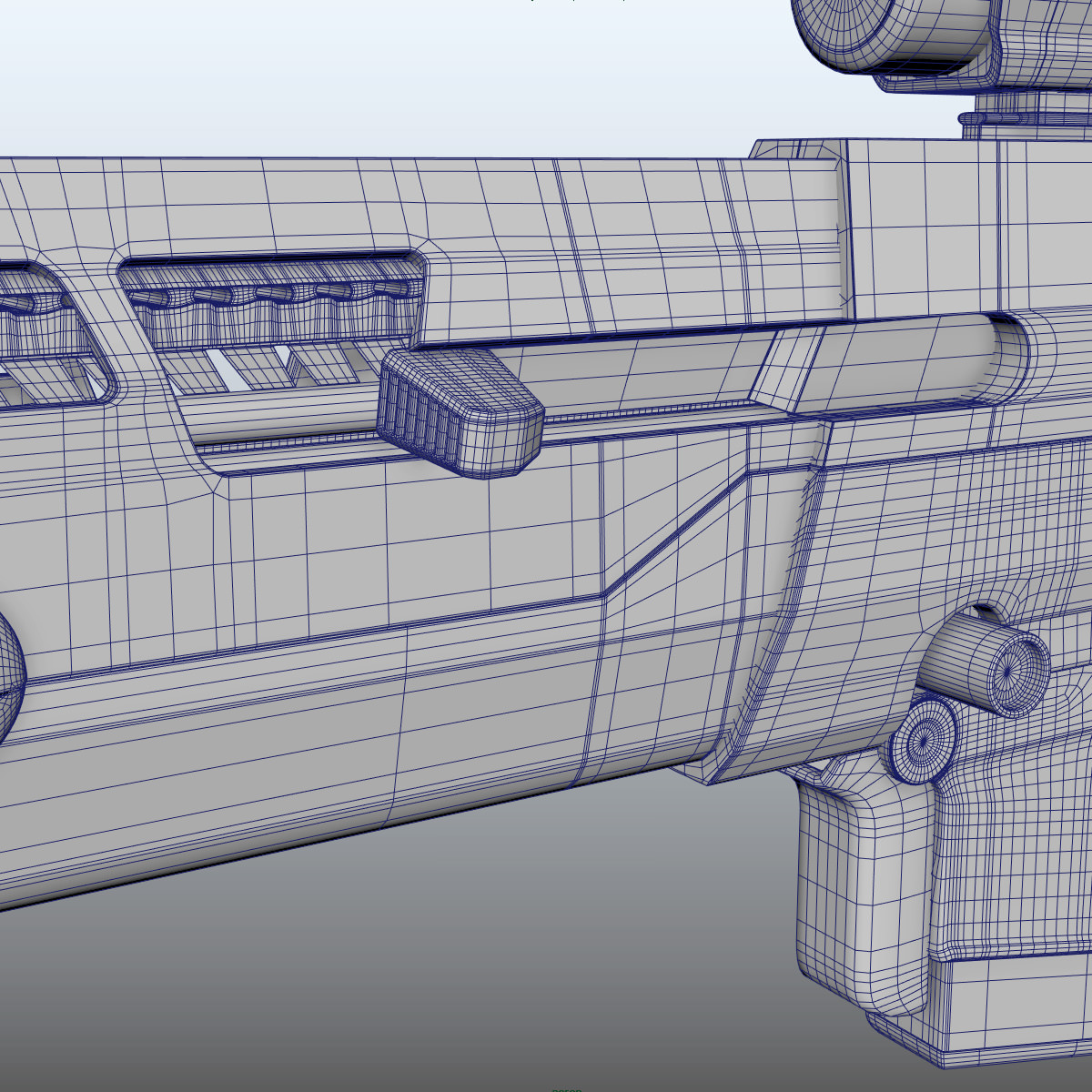 Oblivion Rifle 3D model_19