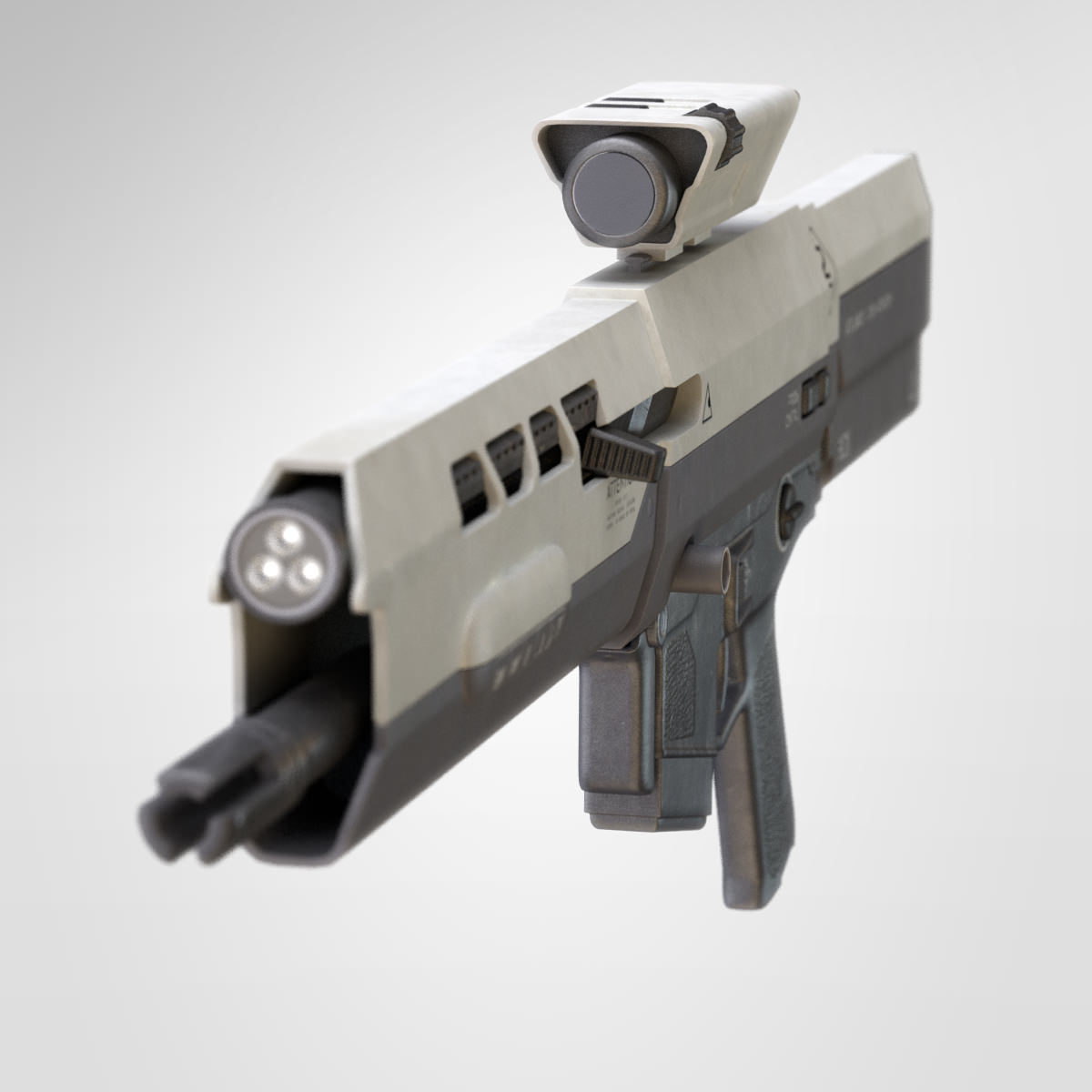 Oblivion Rifle 3D model_3