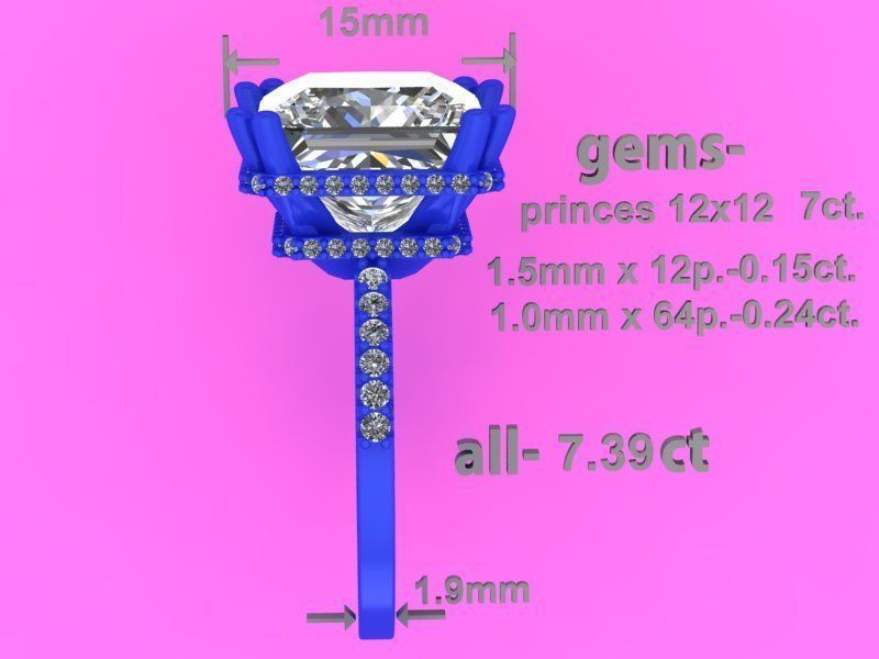 princes tower 3D print model_10