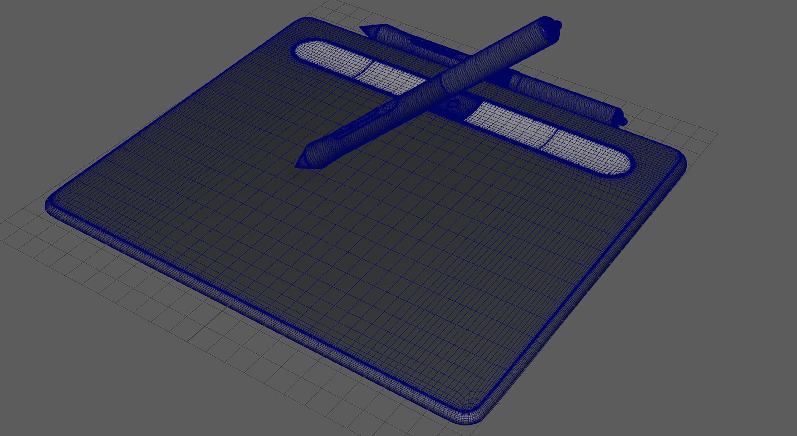 Graphic Tablet 3D model_4