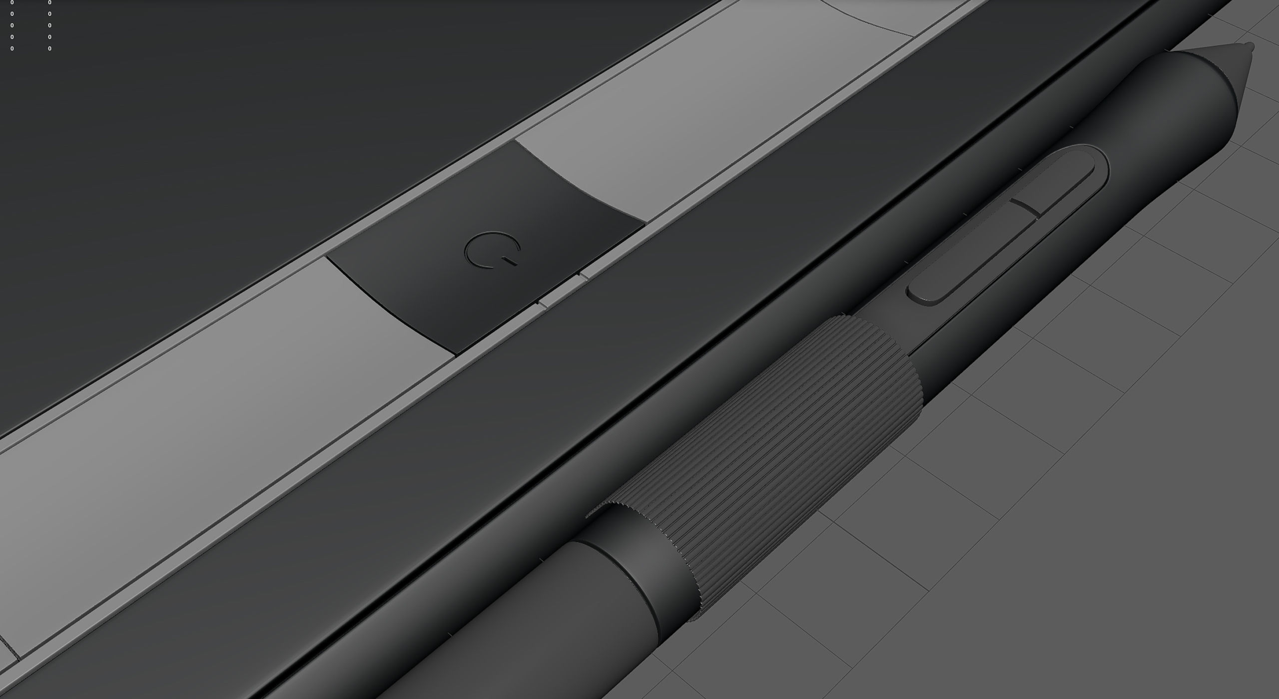 Graphic Tablet 3D model_5