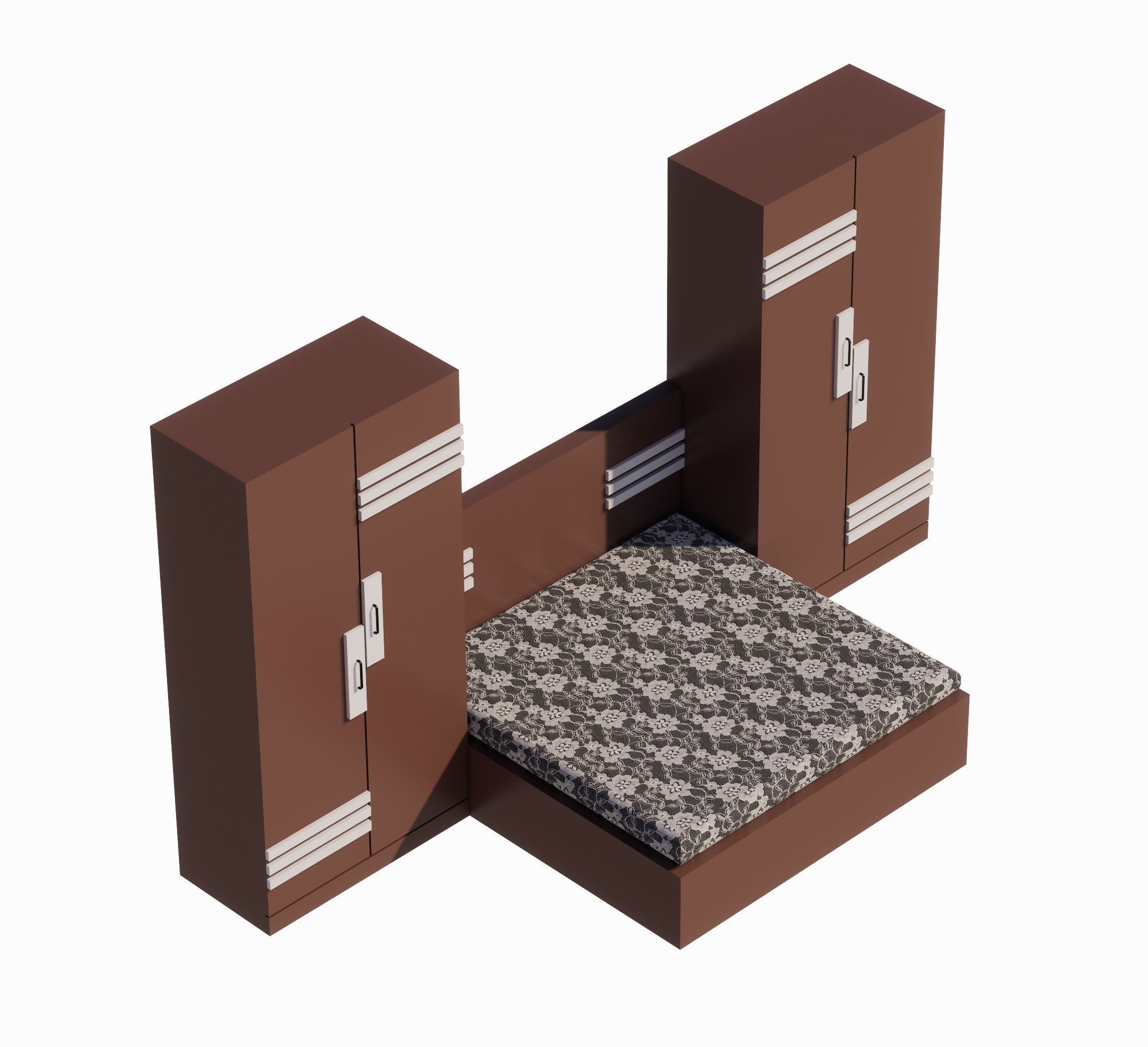 Bed Sets 3D model_3