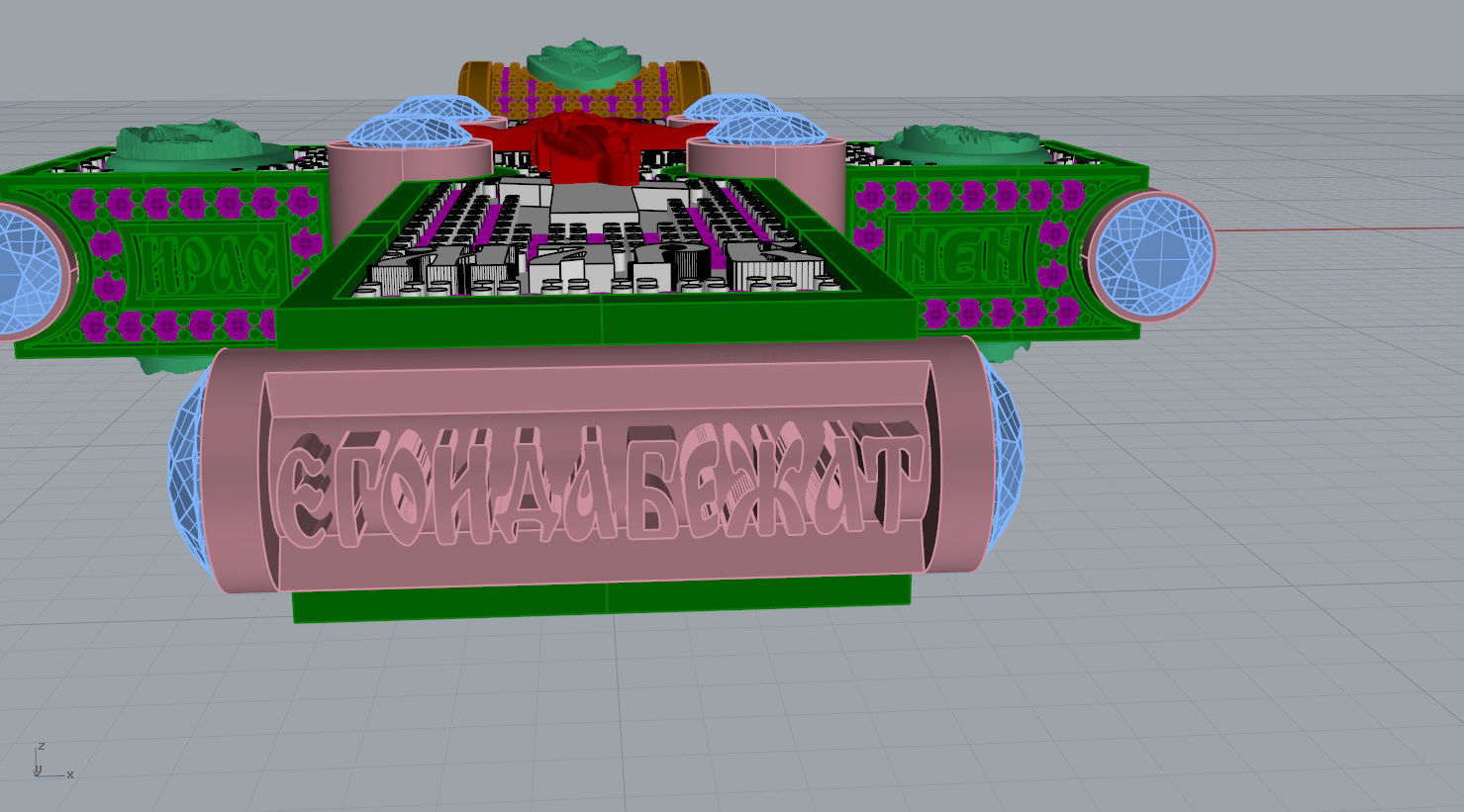 CROSS WITH PRAYER N - 180 3D print model_11