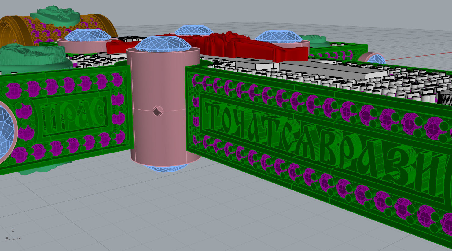 CROSS WITH PRAYER N - 180 3D print model_10