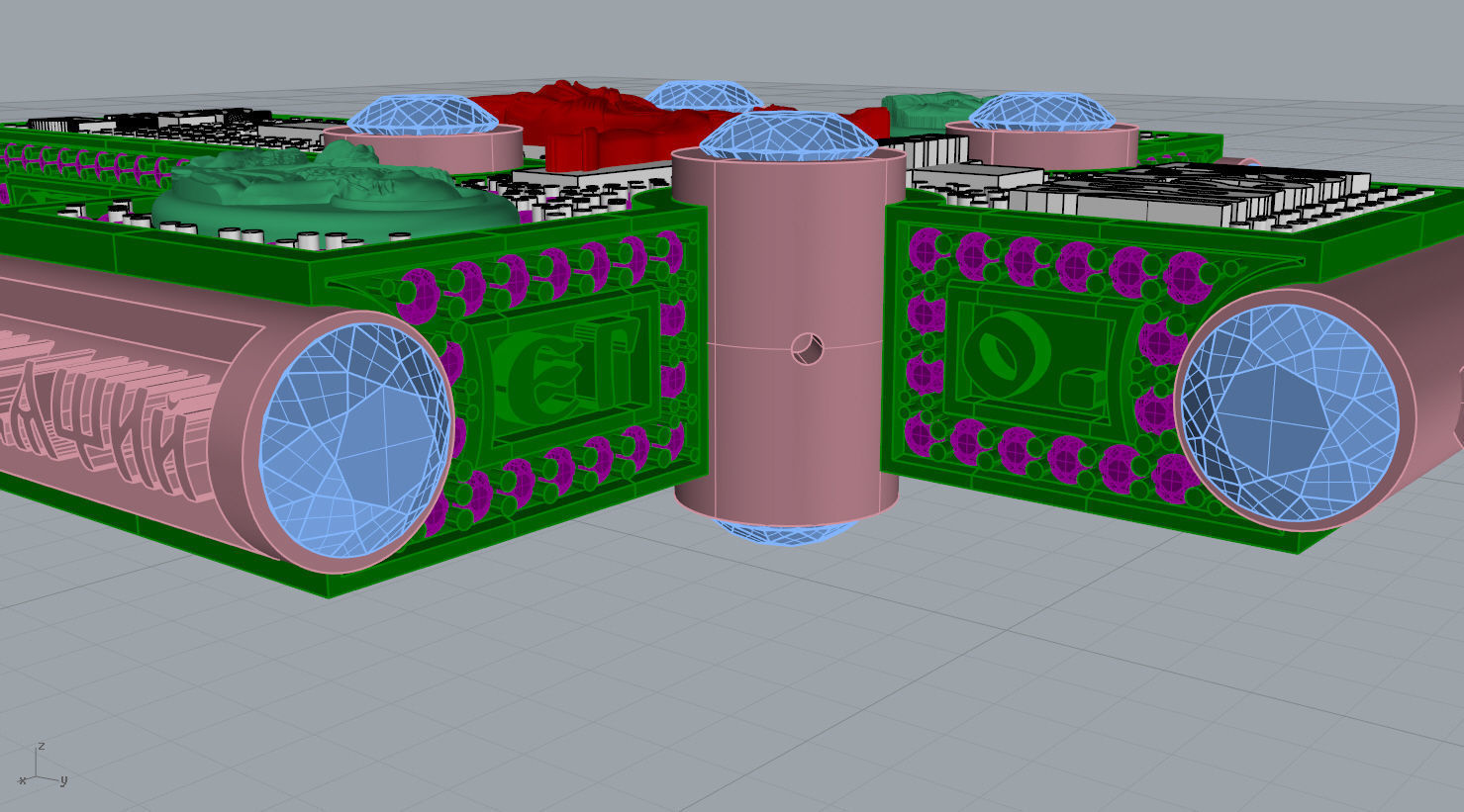 CROSS WITH PRAYER N - 180 3D print model_14