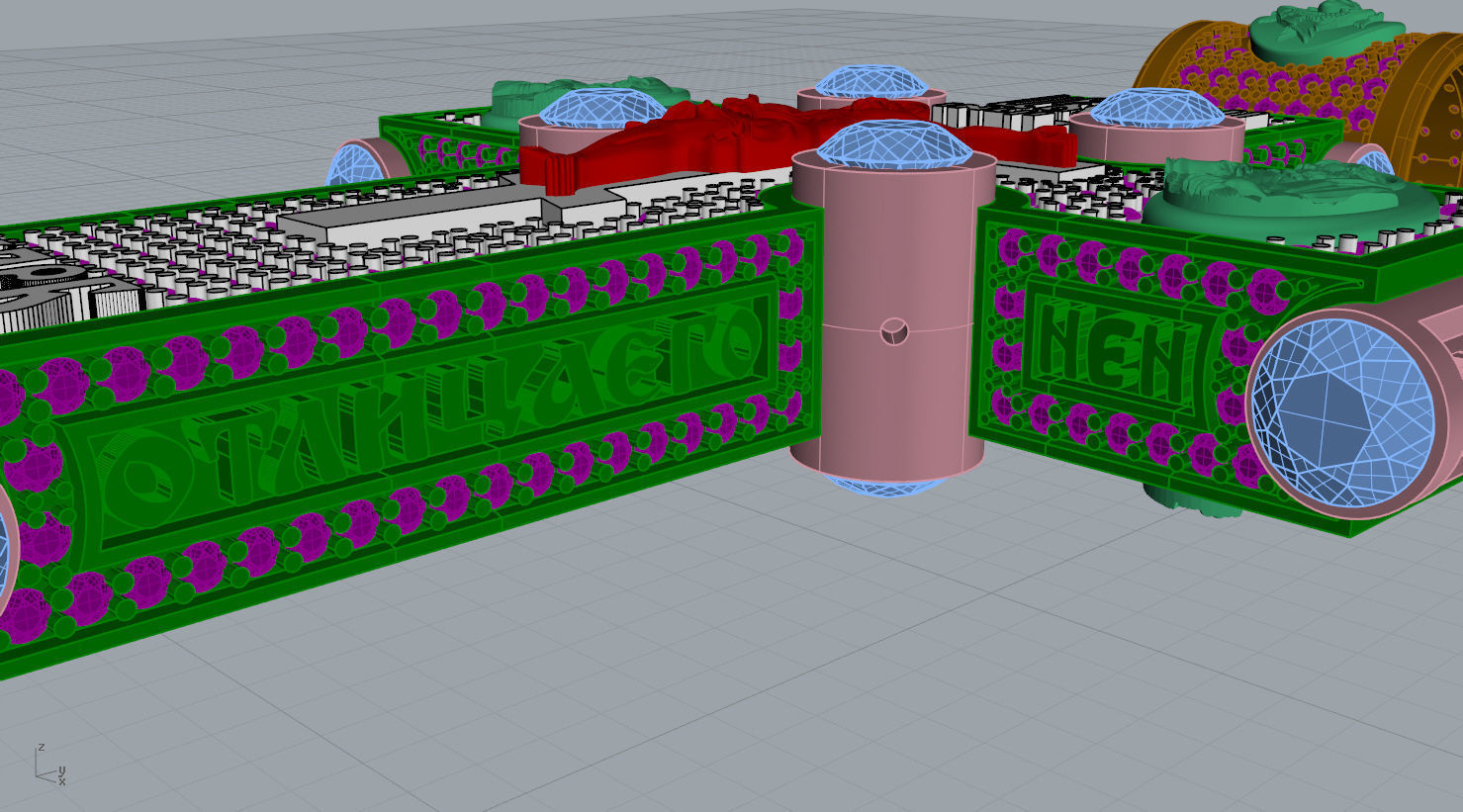 CROSS WITH PRAYER N - 180 3D print model_12