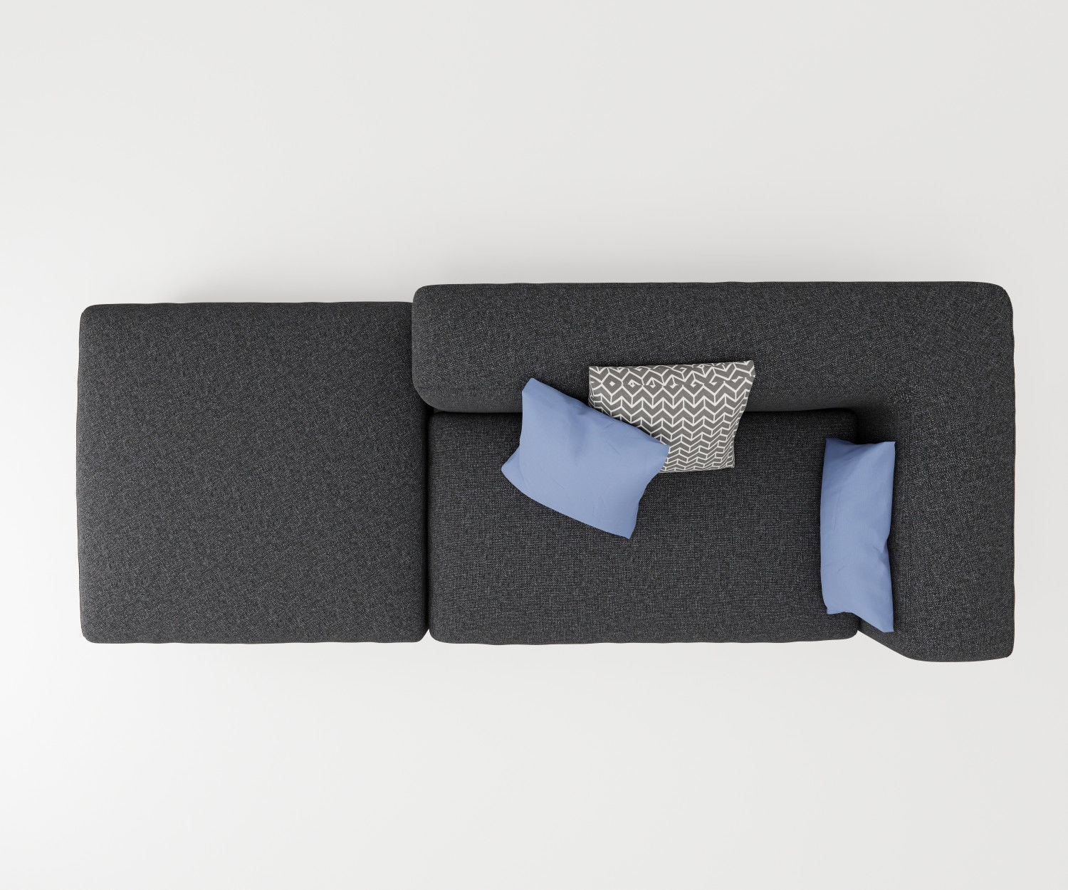 2-Piece Revit Sofa Family 3D model_1