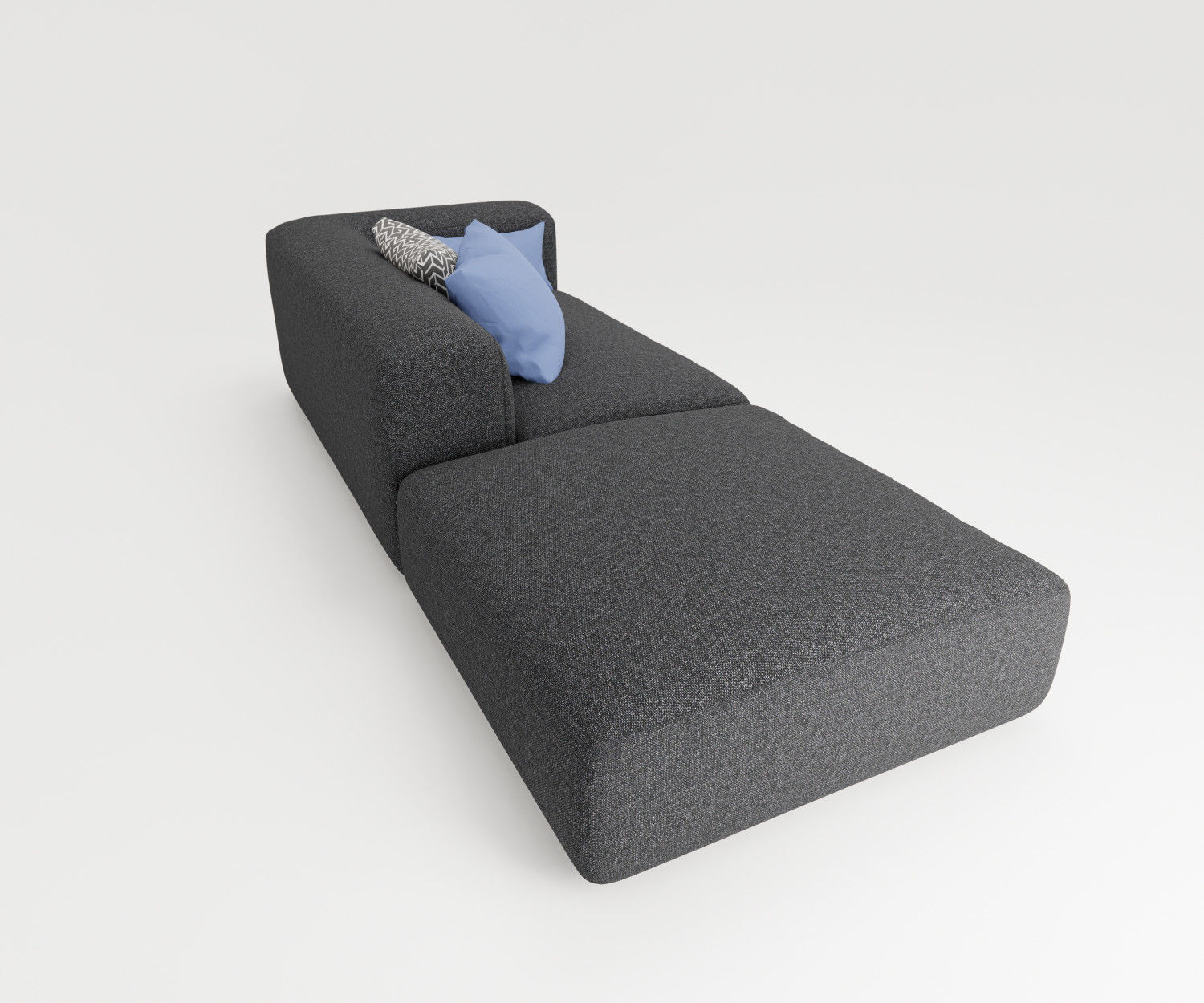 2-Piece Revit Sofa Family 3D model_4