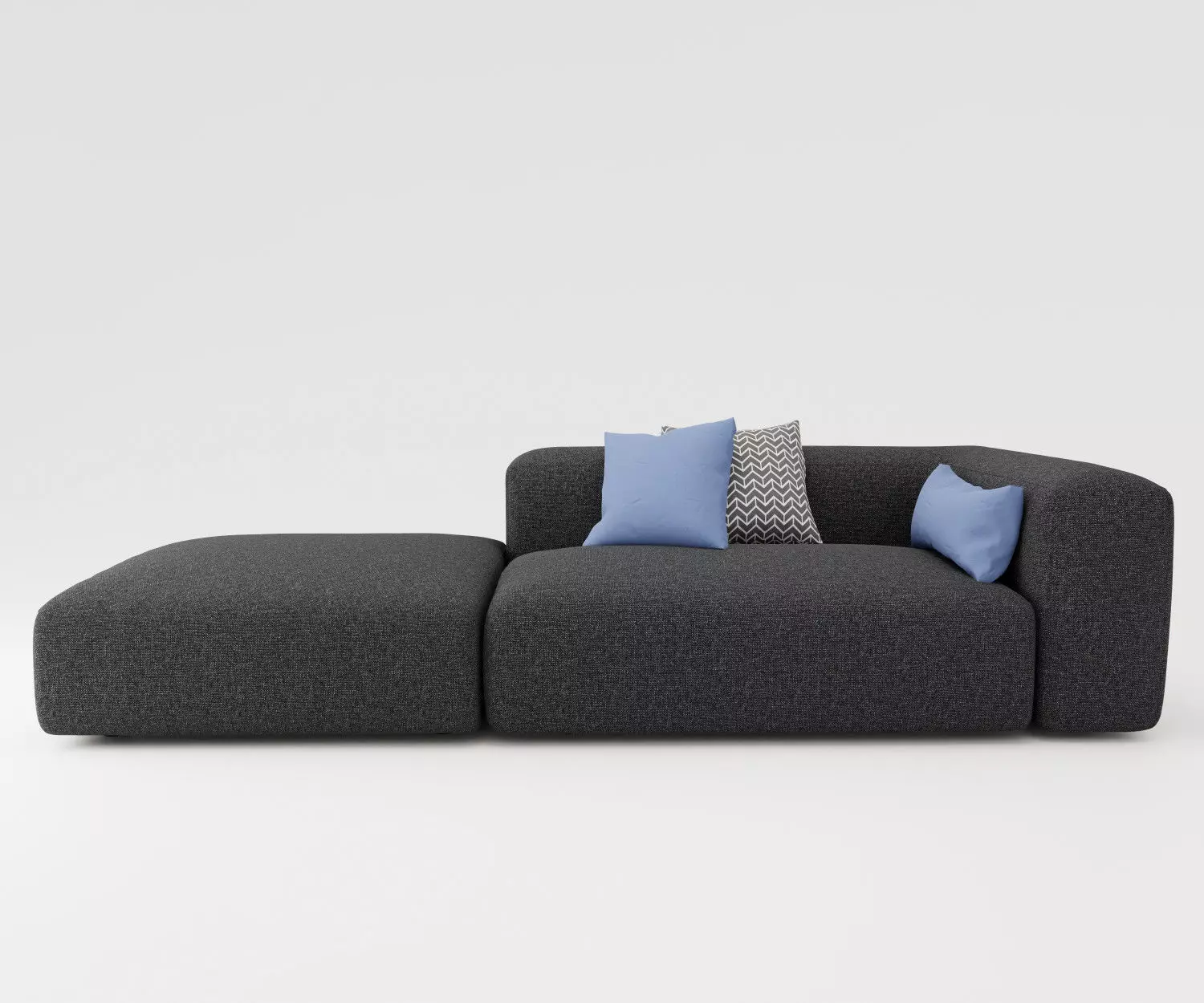 2-Piece Revit Sofa Family 3D model_0