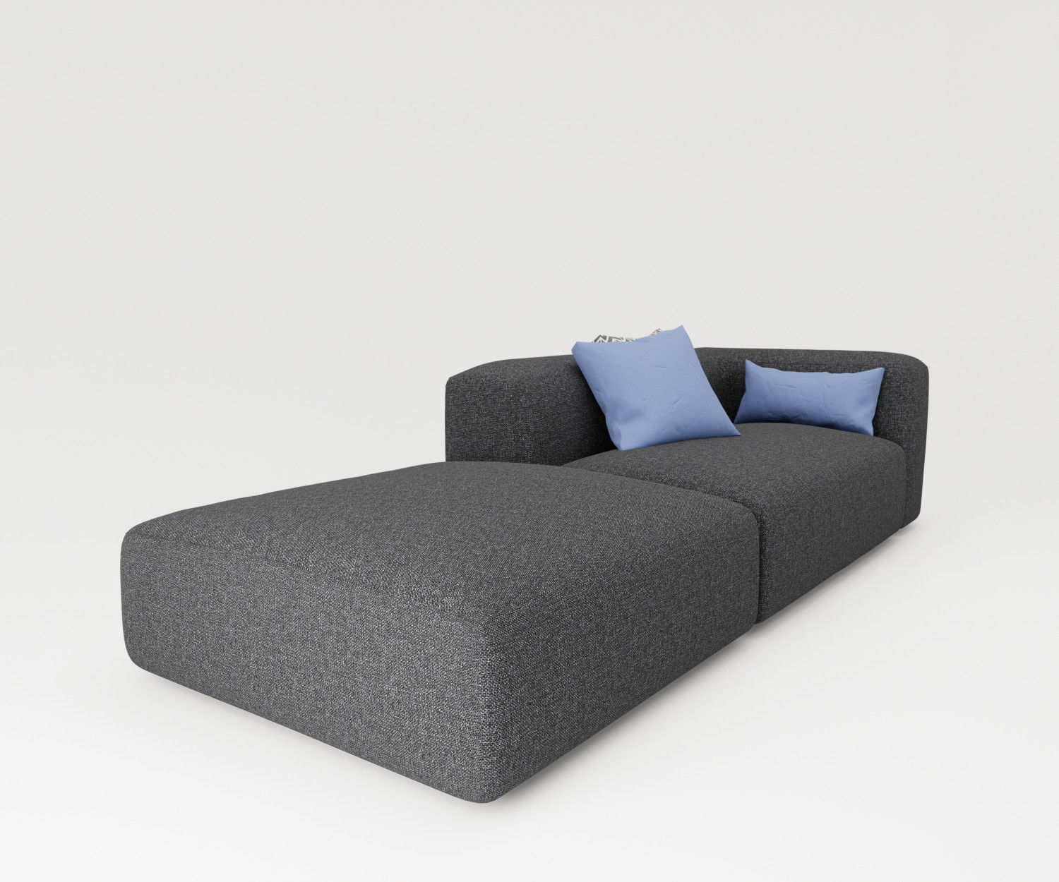 2-Piece Revit Sofa Family 3D model_3