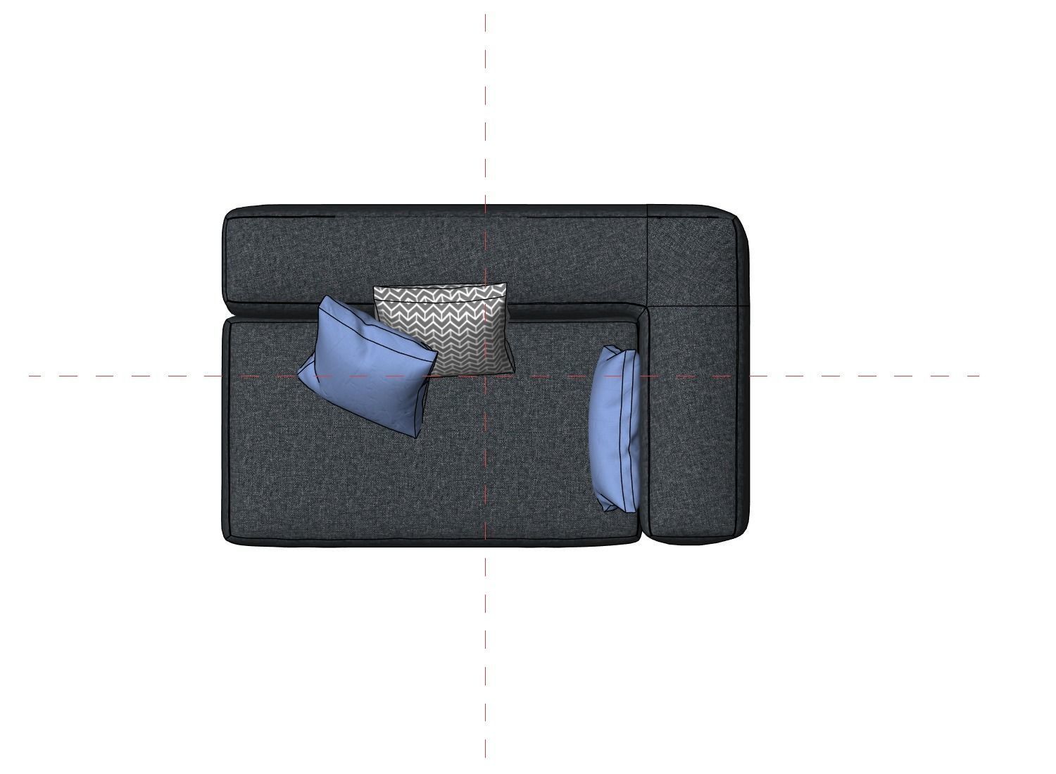 2-Piece Revit Sofa Family 3D model_18