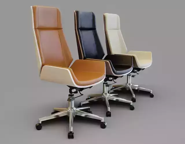Office Chair-02 3D model