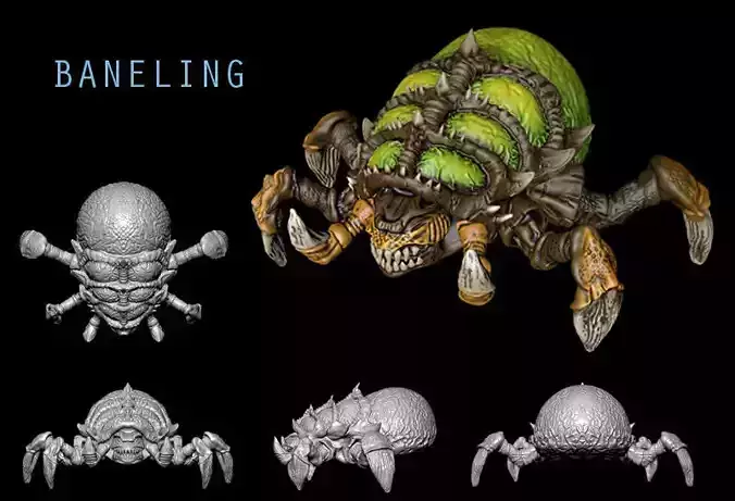Baneling from Starcraft