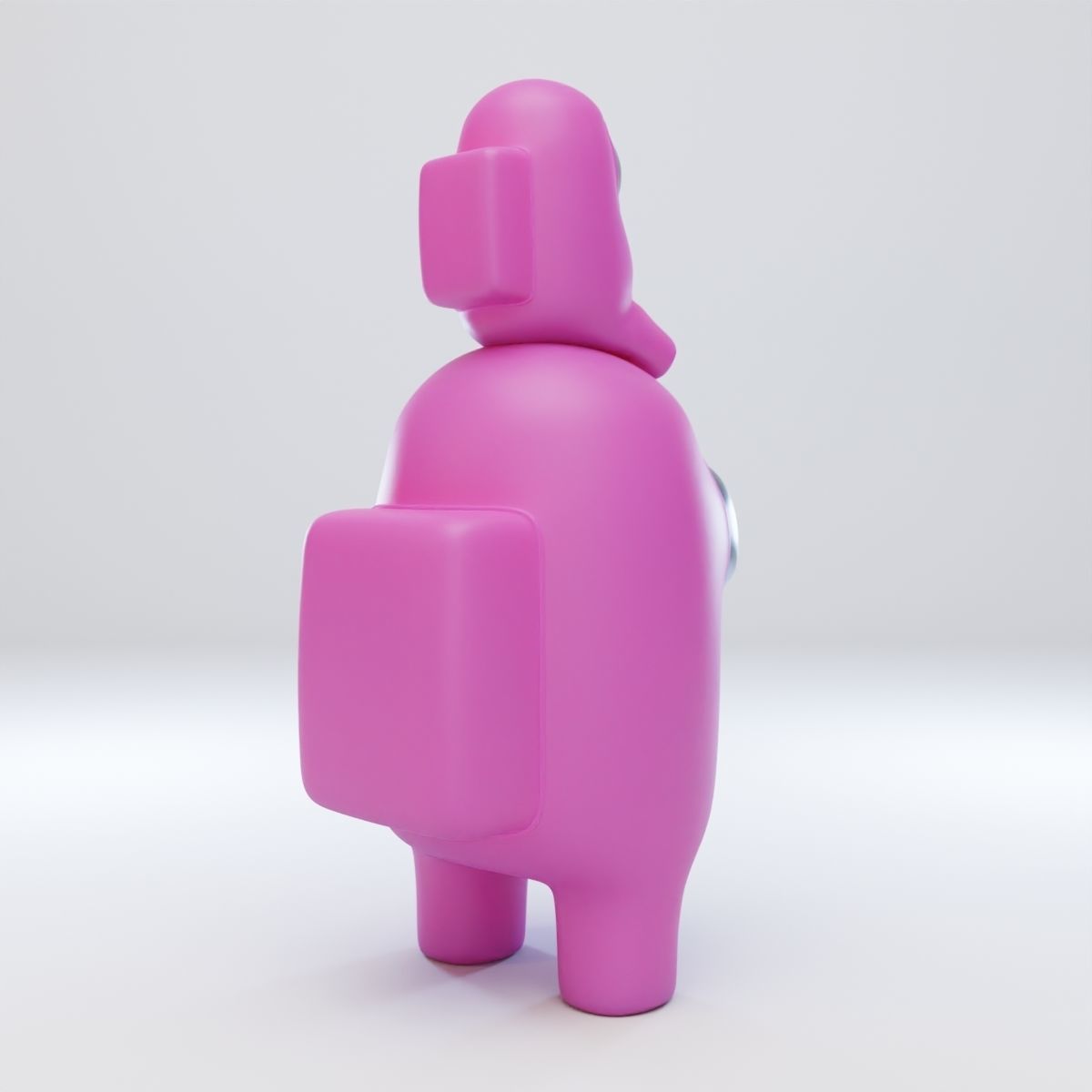 Among Us Mini Crewmate Character 3D model_6