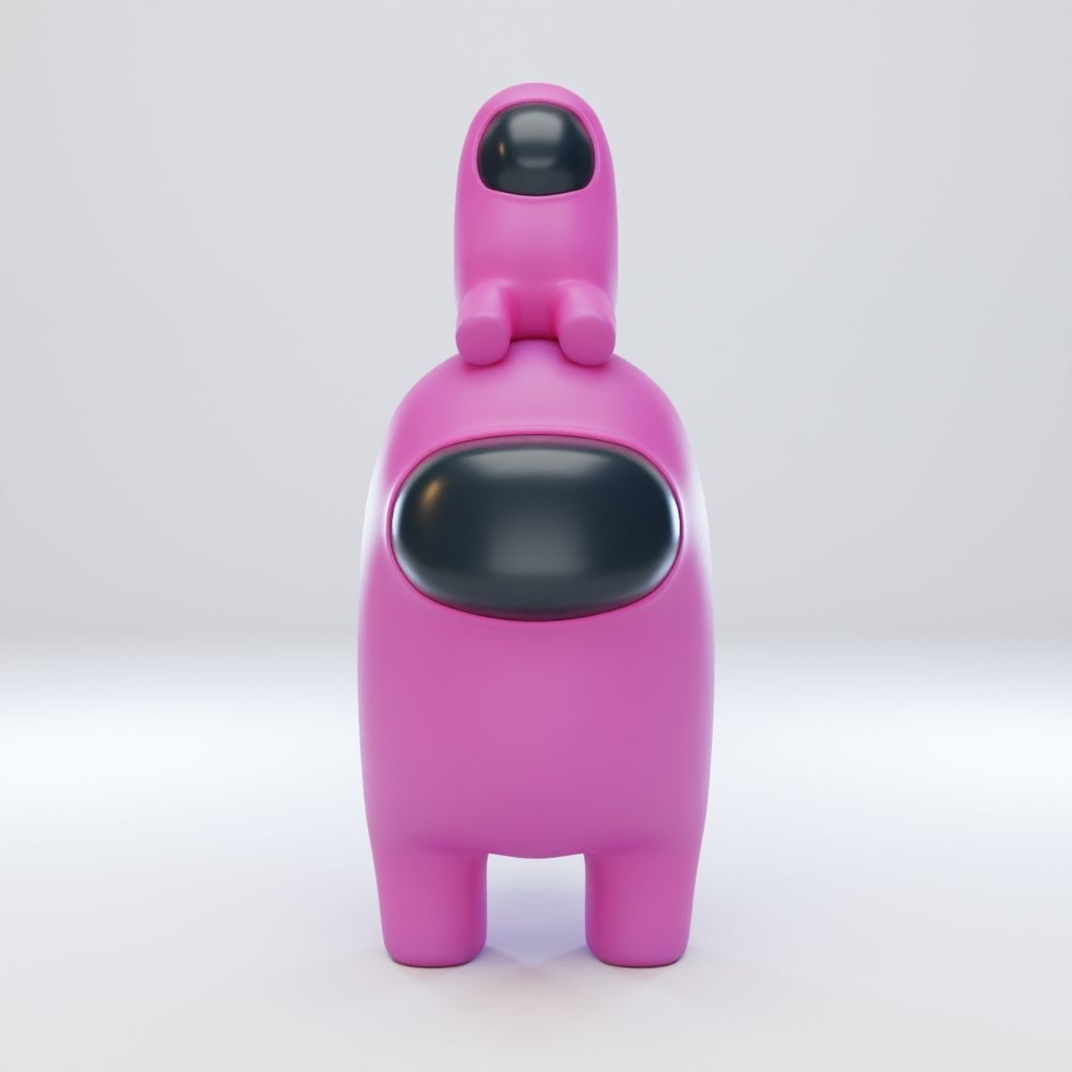 Among Us Mini Crewmate Character 3D model_1