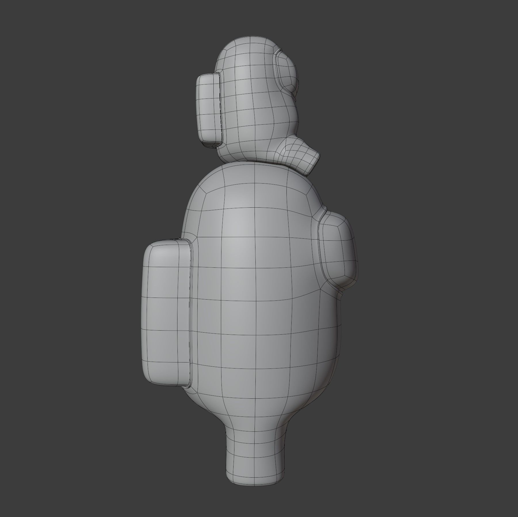 Among Us Mini Crewmate Character 3D model_15