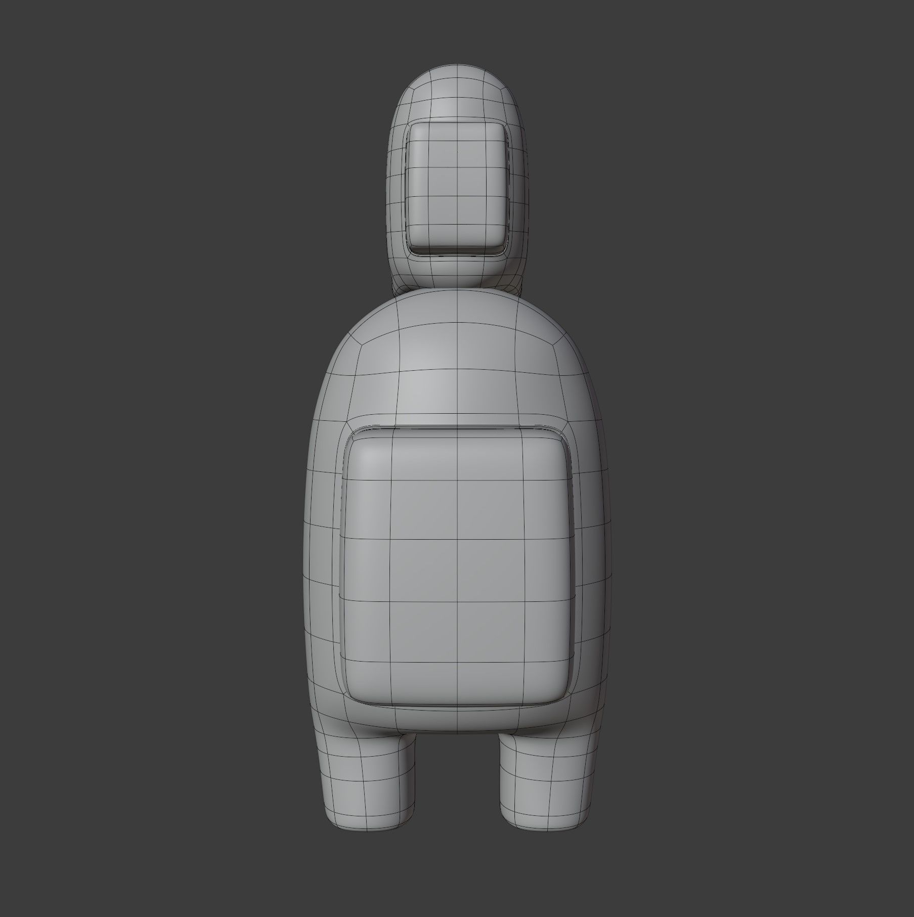 Among Us Mini Crewmate Character 3D model_13